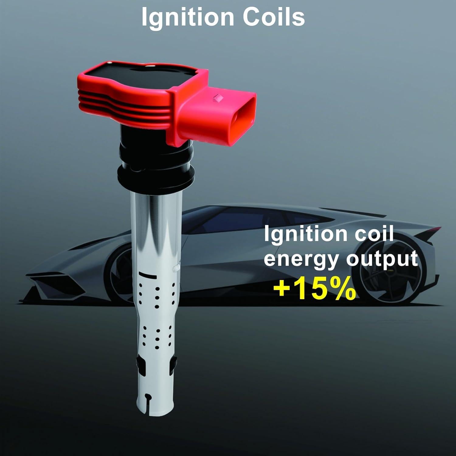 Juego de 4 Bobinas de Encendido y Bujías APDLFSC UF529