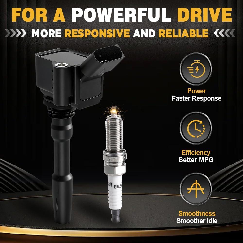 Paquete Bobina de Encendido y Bujías Iridio muge racing UF716