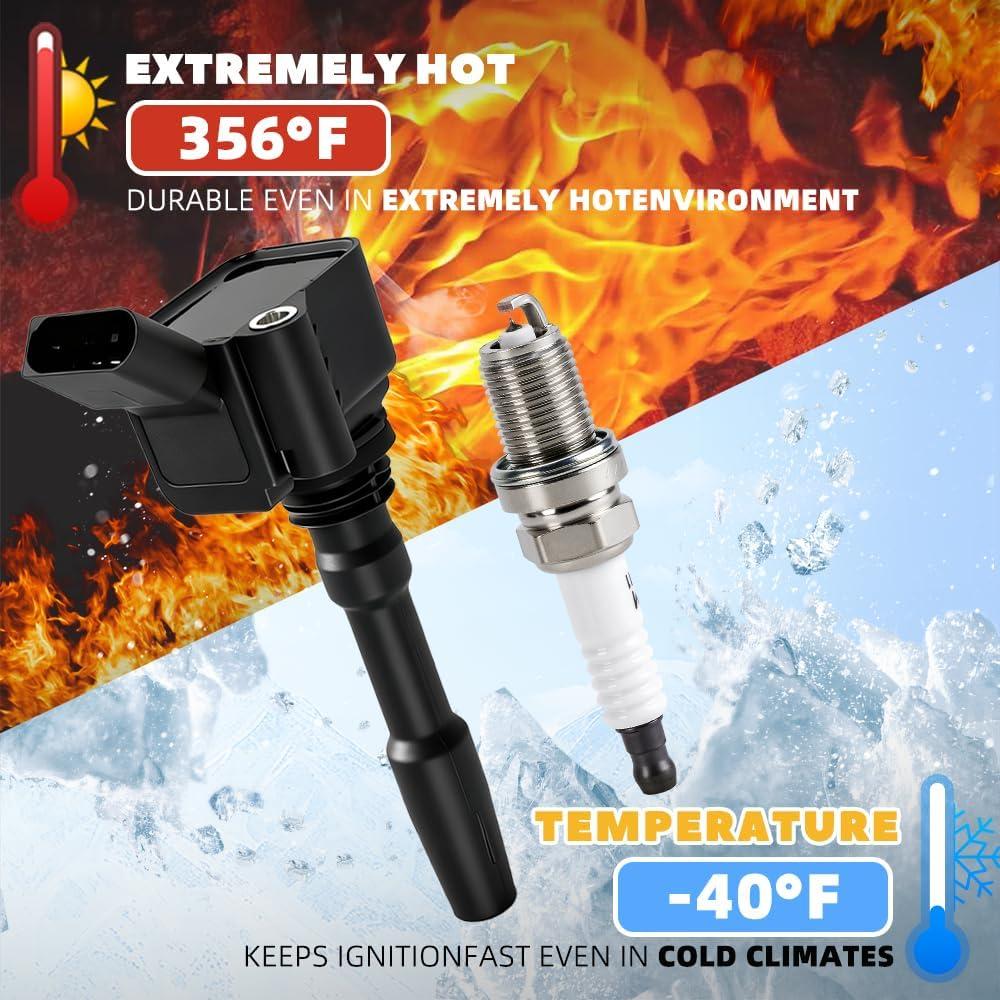 Paquete Bobina de Encendido y Bujías Iridio muge racing UF716