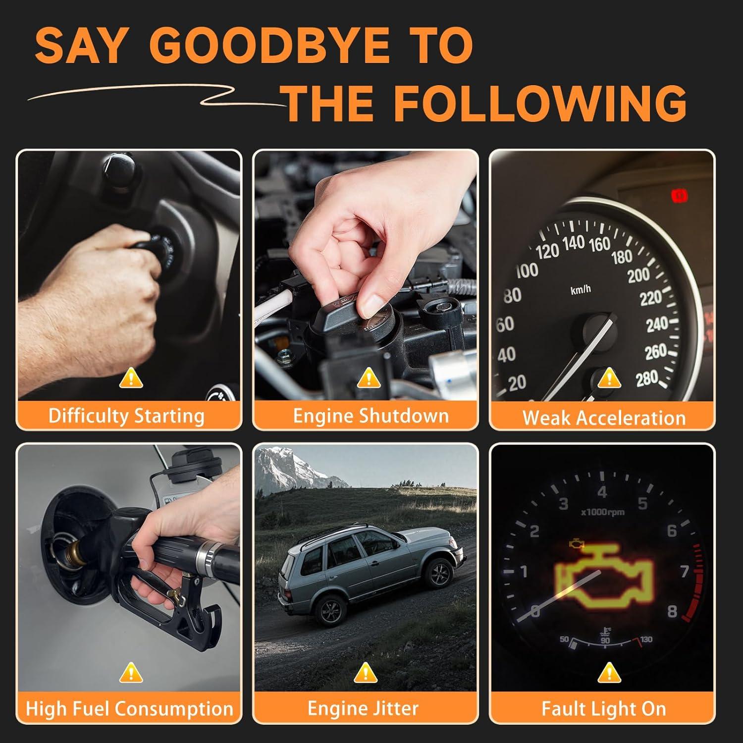 Juego de Bobinas de Encendido y Bujías Motorevo UF575-2667