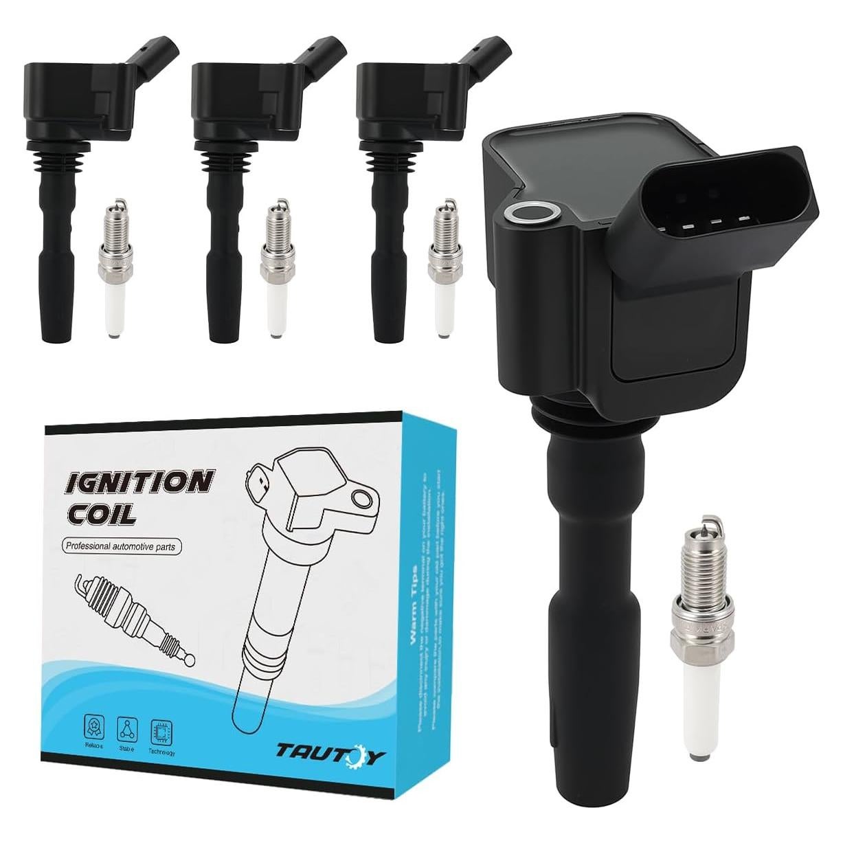 Juego de 4 Bujías de Iridio TAUTOY UF717 para VW Jetta 1.4L