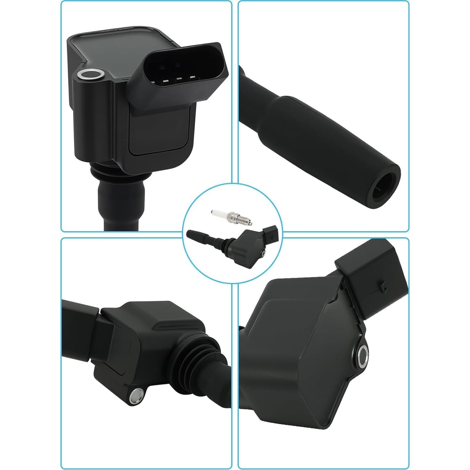 Juego de 4 Bujías de Iridio TAUTOY UF717 para VW Jetta 1.4L