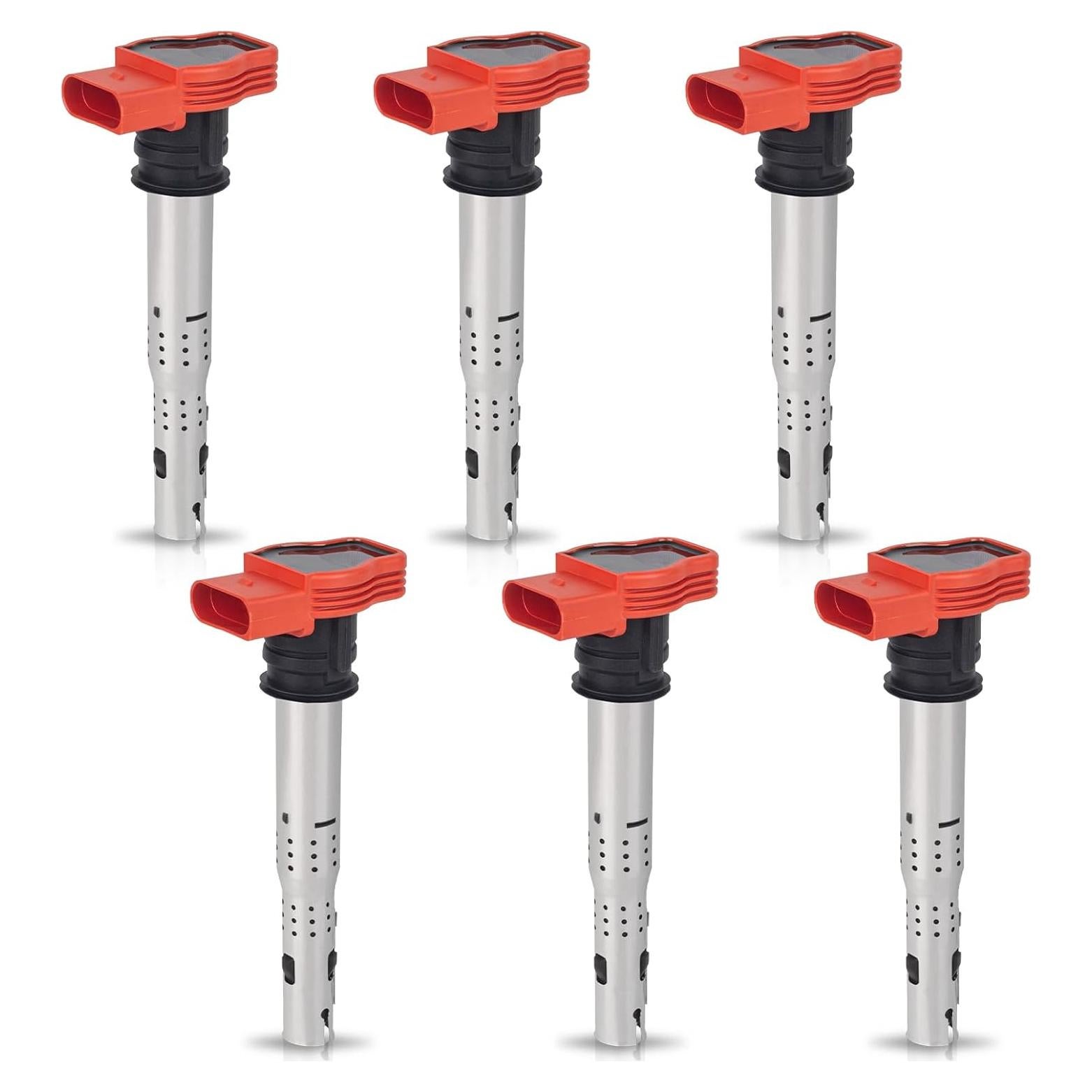 Juego de 6 Bobinas de Encendido ENA UF529 para Audi VW