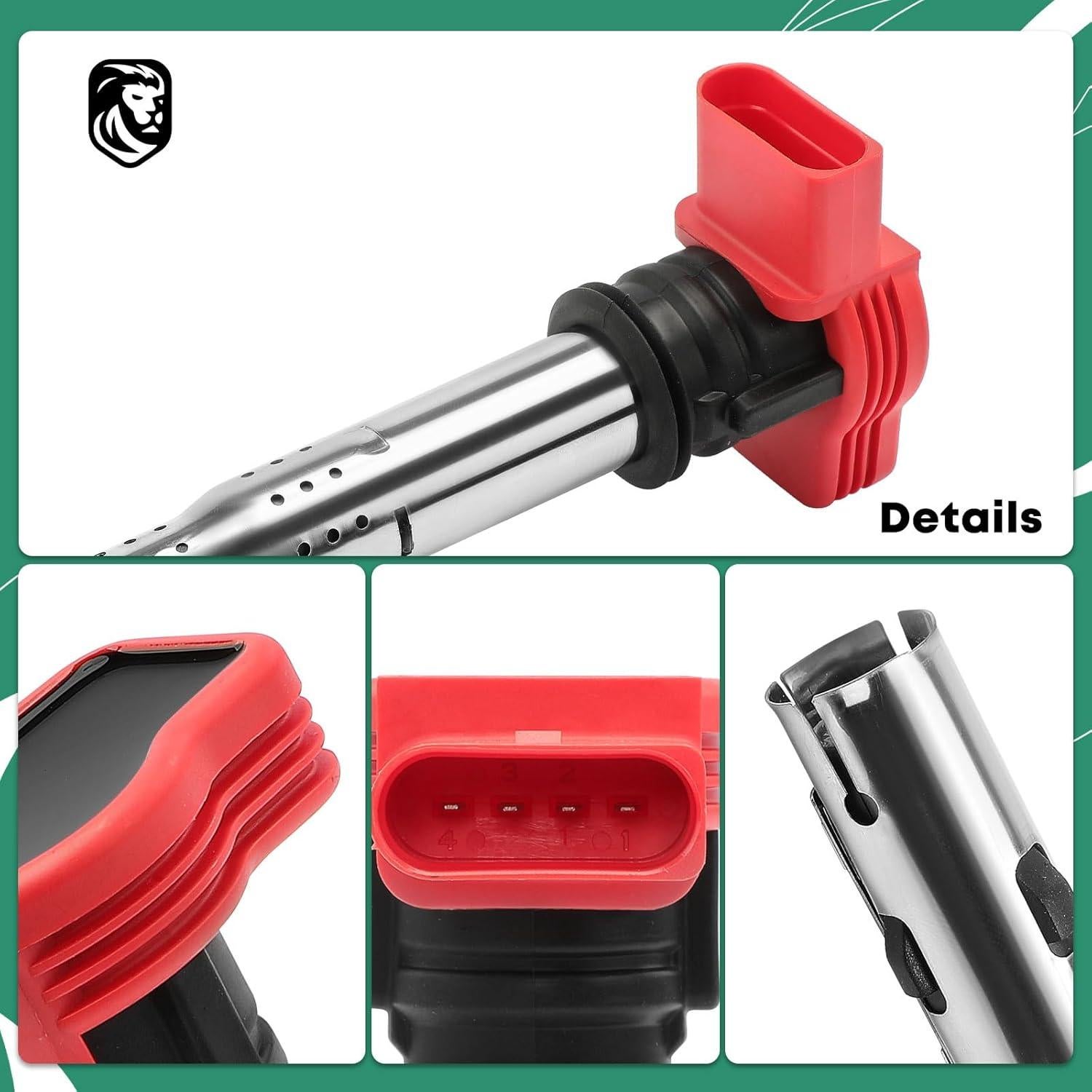 Bobinas de Encendido YHTAUTO para Audi y Volkswagen 8 Piezas