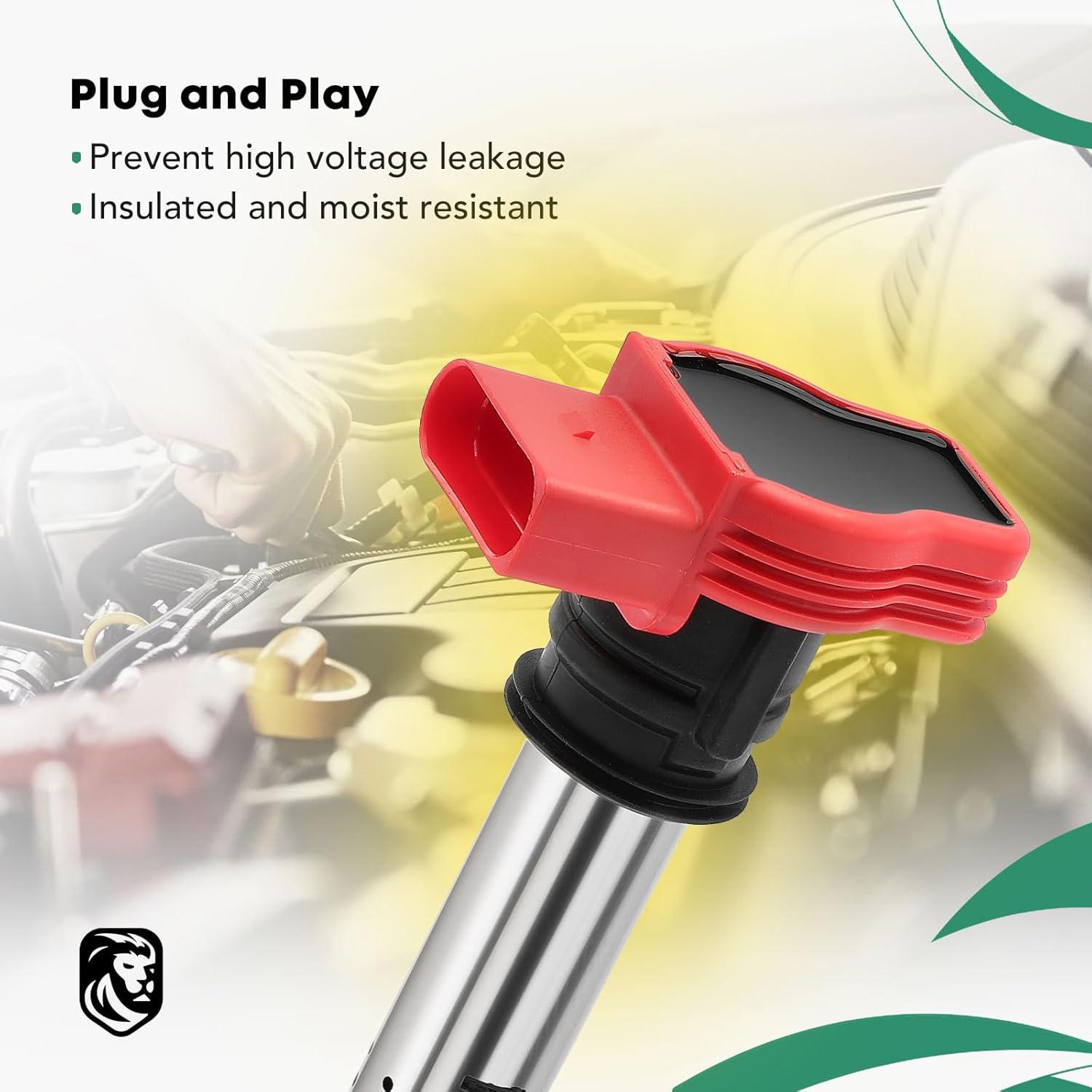 Bobinas de Encendido YHTAUTO para Audi y Volkswagen 8 Piezas