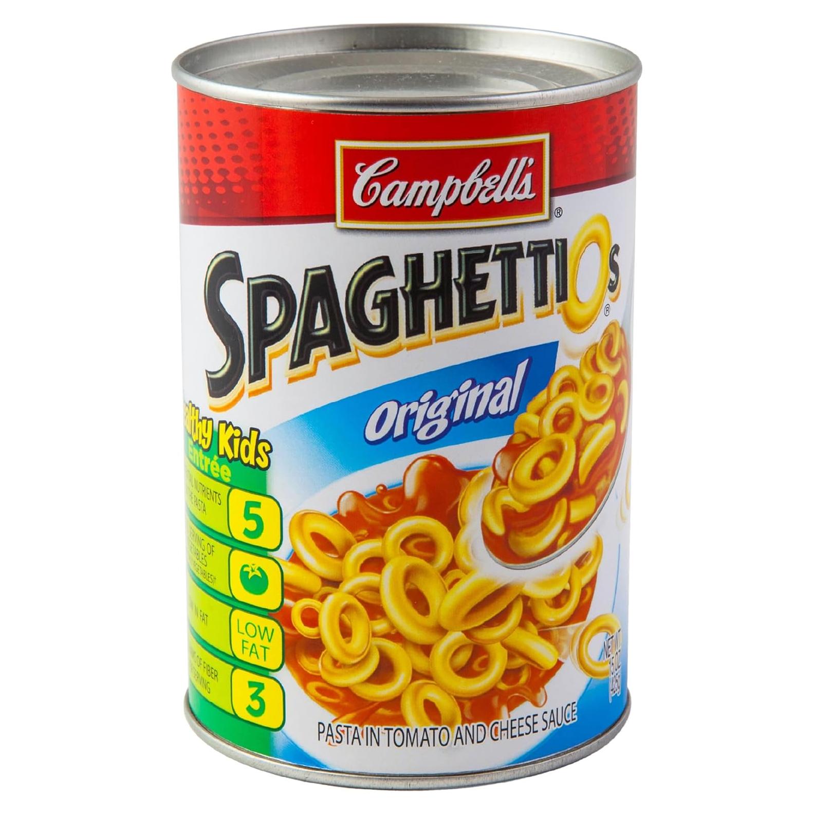 Caja Diversión BigMouth Lata SpaghettiOs Almacenamiento Secreto