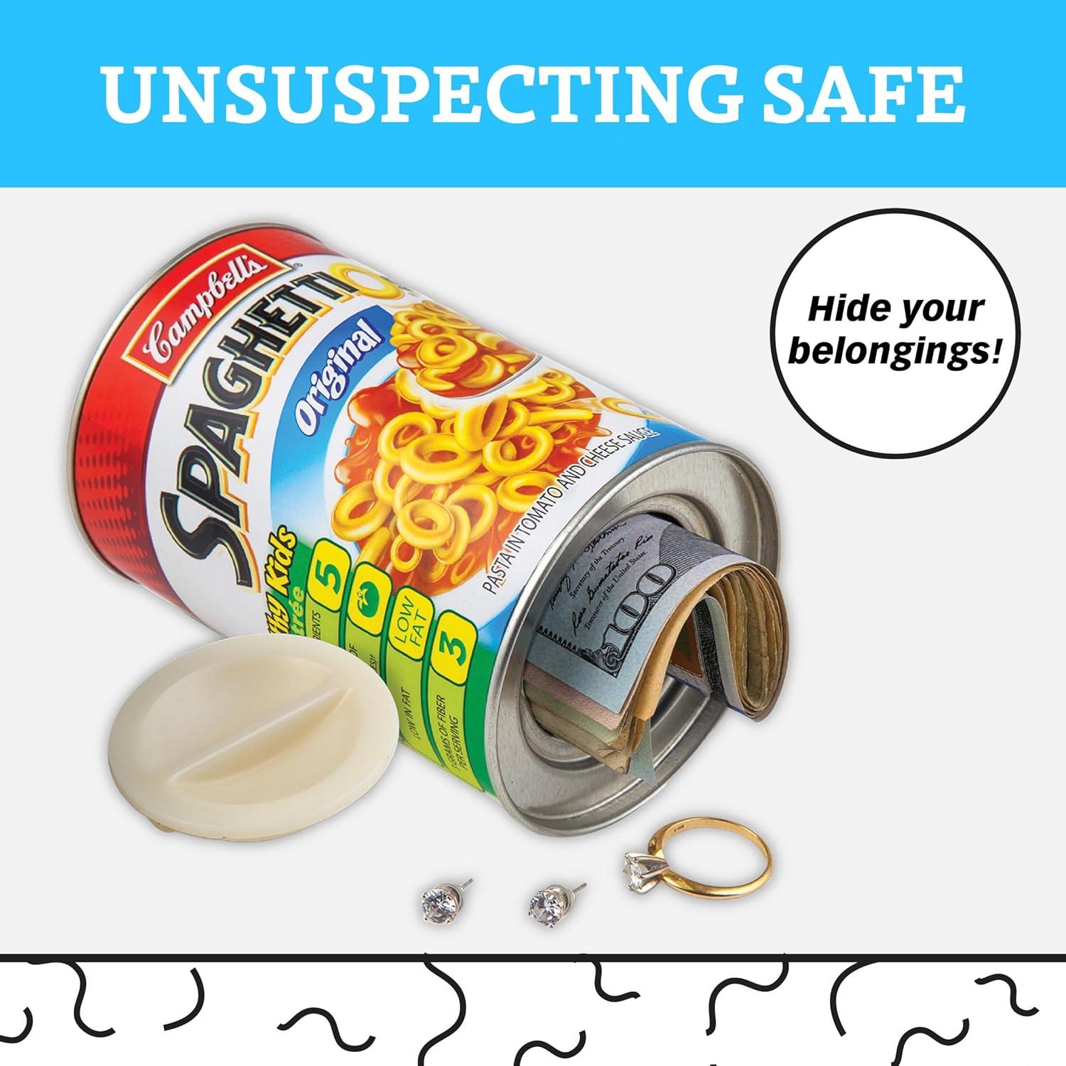 Caja Diversión BigMouth Lata SpaghettiOs Almacenamiento Secreto