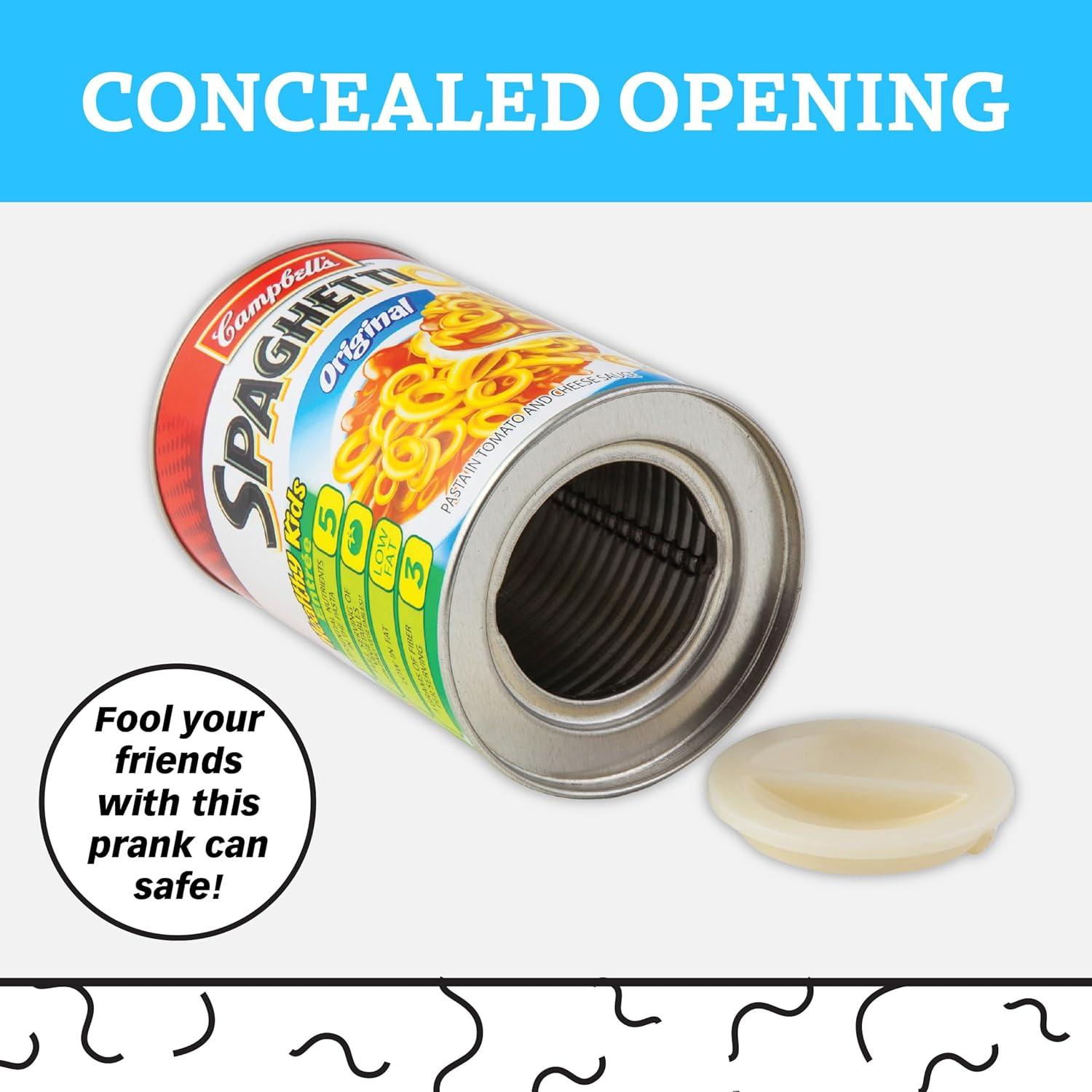 Caja Diversión BigMouth Lata SpaghettiOs Almacenamiento Secreto