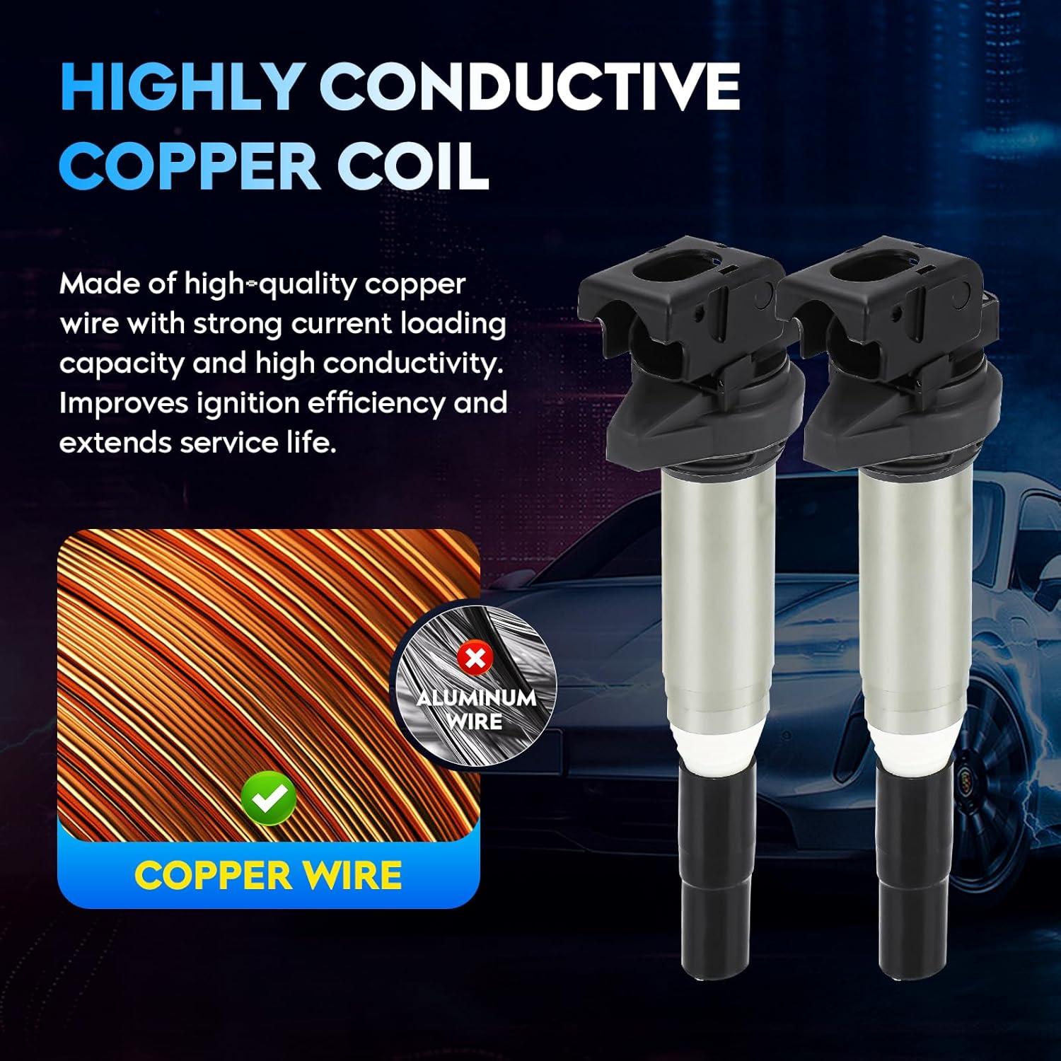 Bobinas de Encendido Aeagle AEINK013-US1 para BMW 6 Pcs