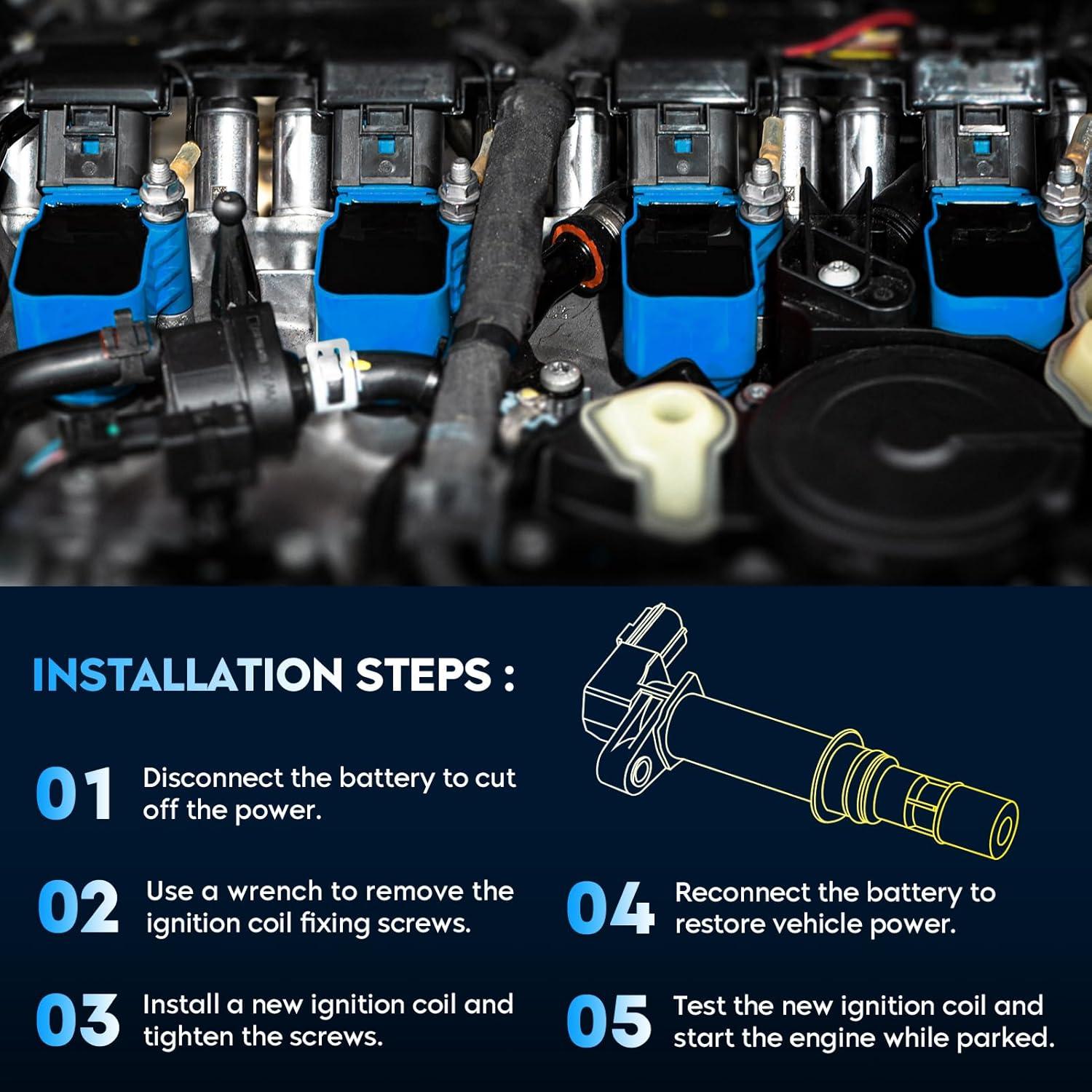 Bobinas de Encendido Aeagle AEINK013-US1 para BMW 6 Pcs