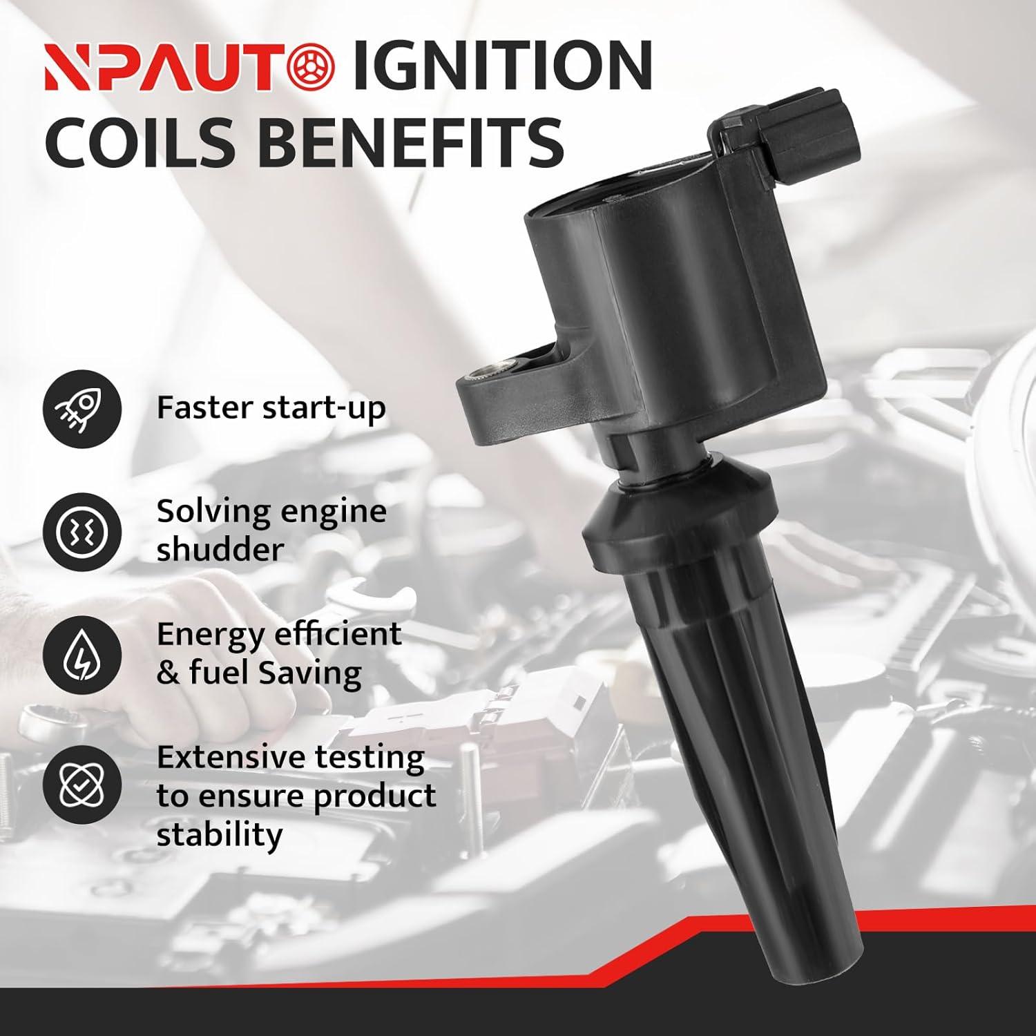 Bobinas de Encendido NPAUTO FD505 para Ford y Mazda - 4pcs