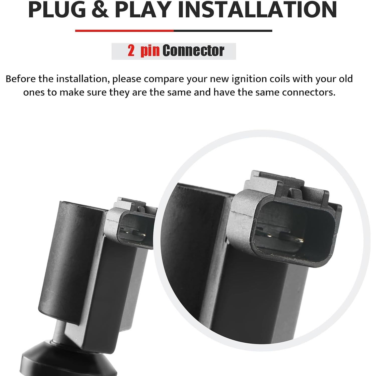 Bobinas de Encendido NPAUTO FD505 para Ford y Mazda - 4pcs