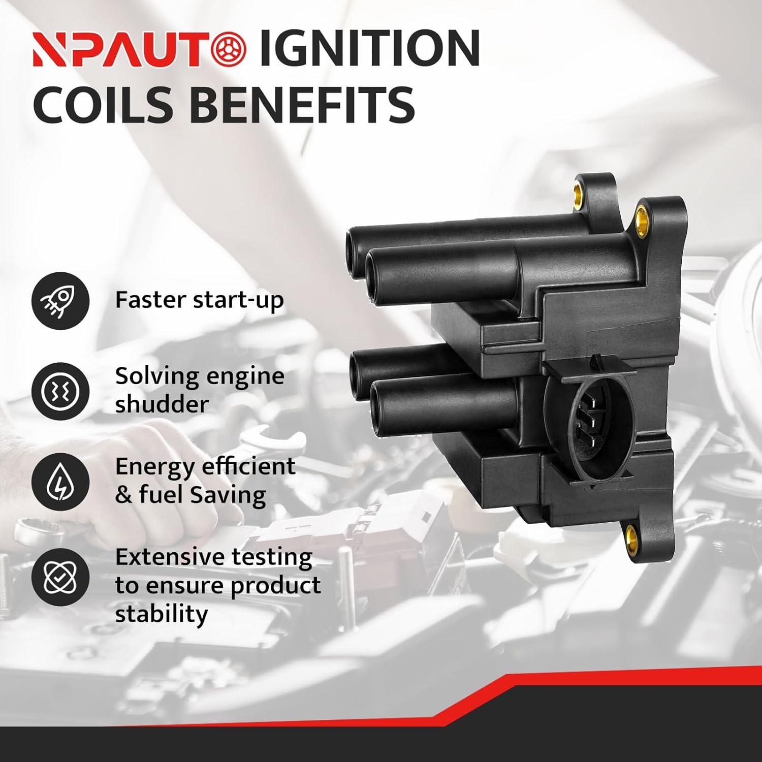 Bobina de Encendido NPAUTO FD497 FD501 para Ford y Mazda