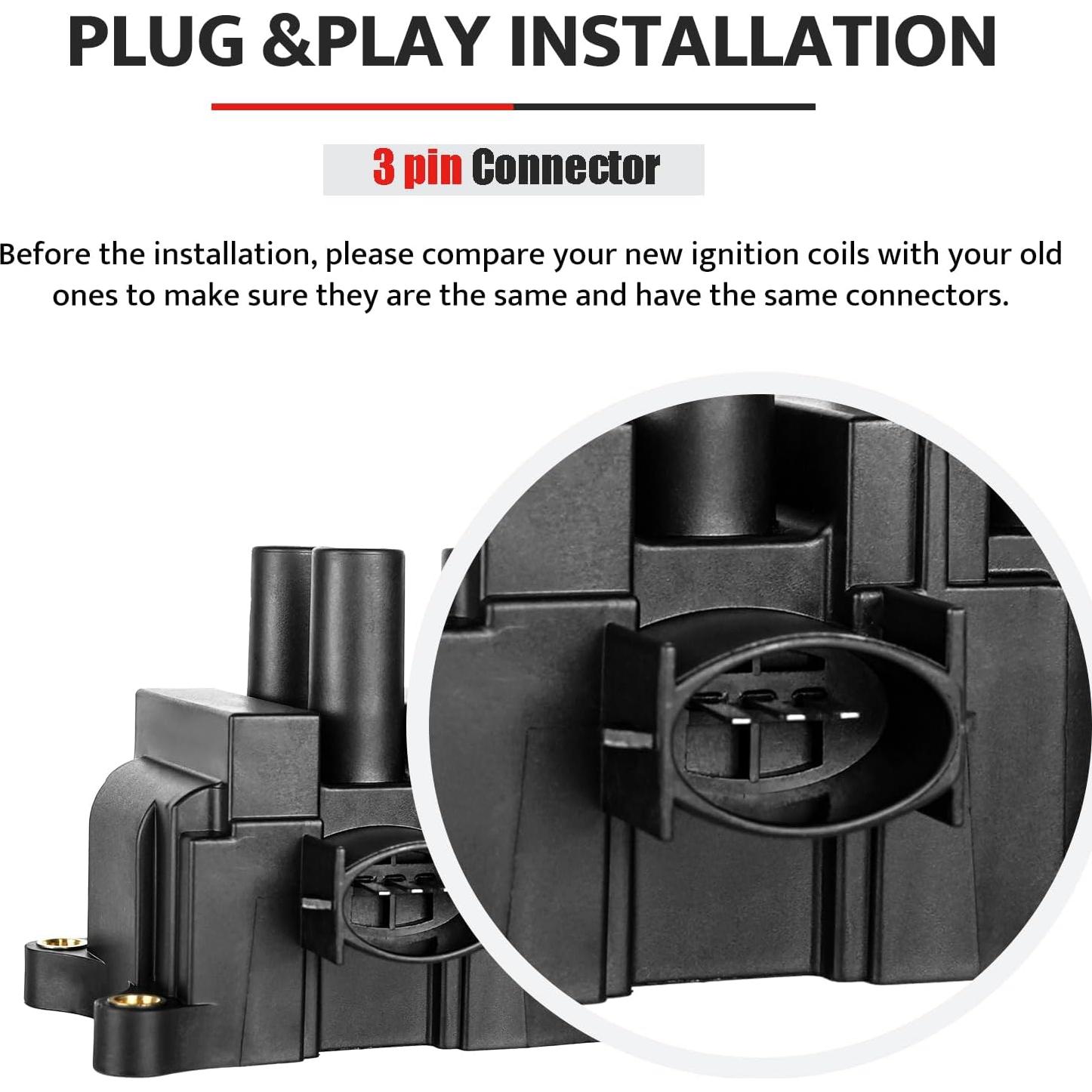 Bobina de Encendido NPAUTO FD497 FD501 para Ford y Mazda