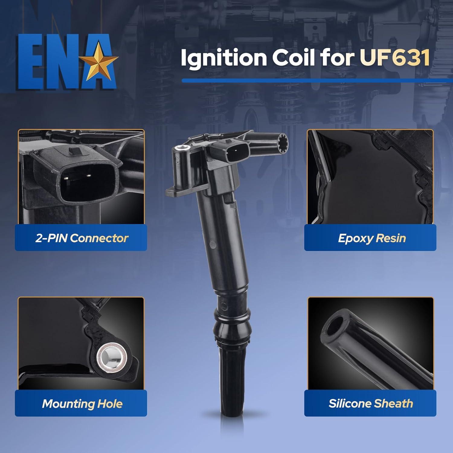 Pack 8 Bobinas de Encendido ENA 6.2L V8 para Ford F-150 F-250 F-350