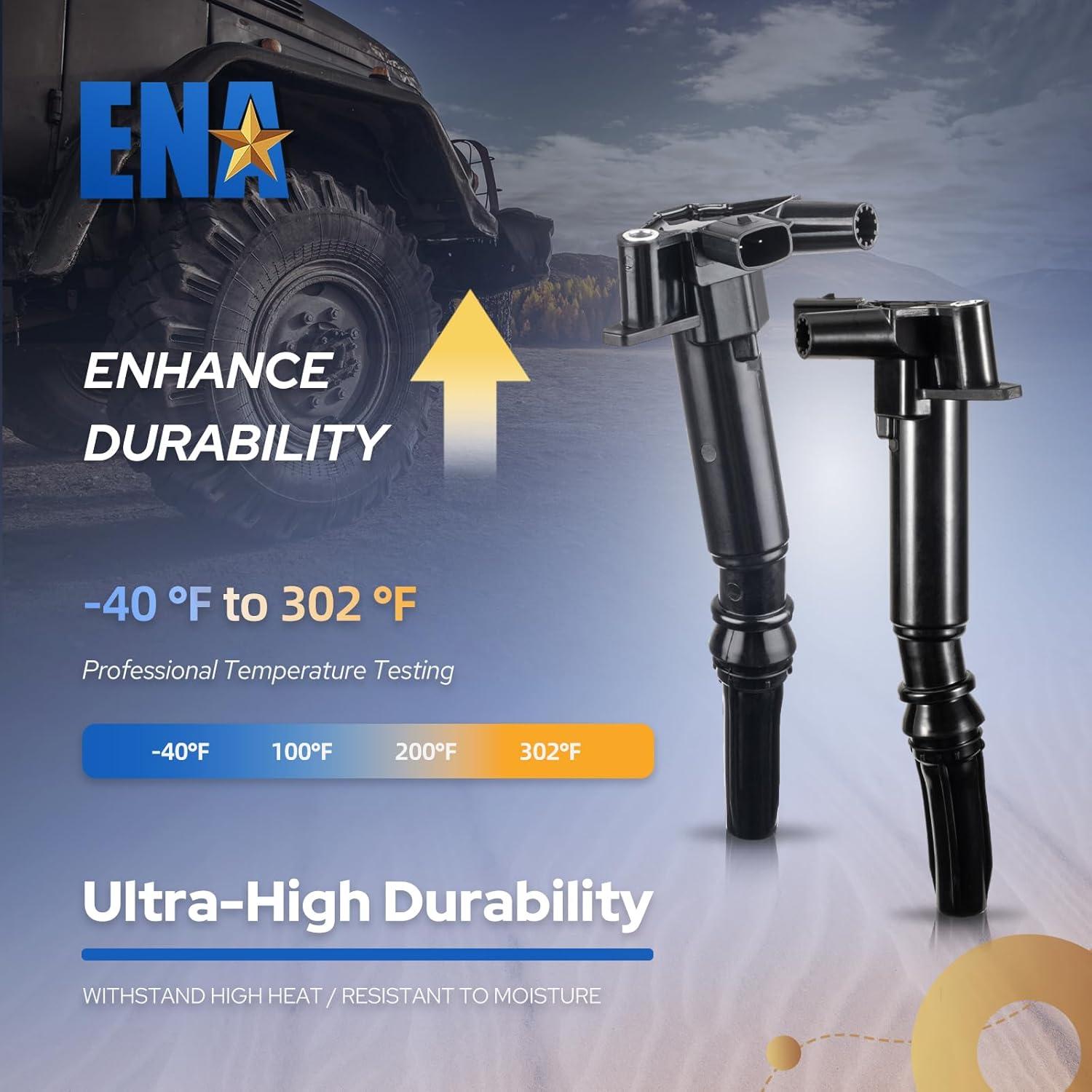 Pack 8 Bobinas de Encendido ENA 6.2L V8 para Ford F-150 F-250 F-350