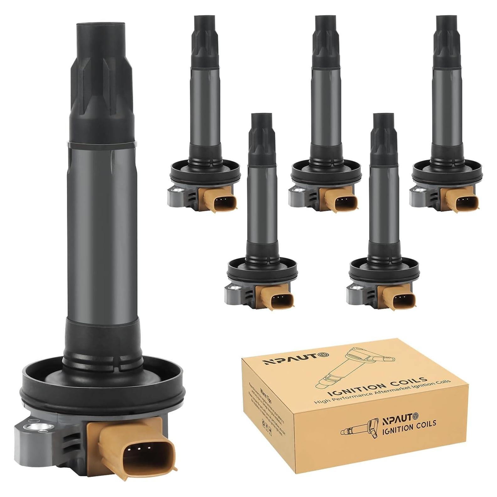 Juego de 6 Bobinas de Encendido NPAUTO UF-646 para Ford 3.5L V6