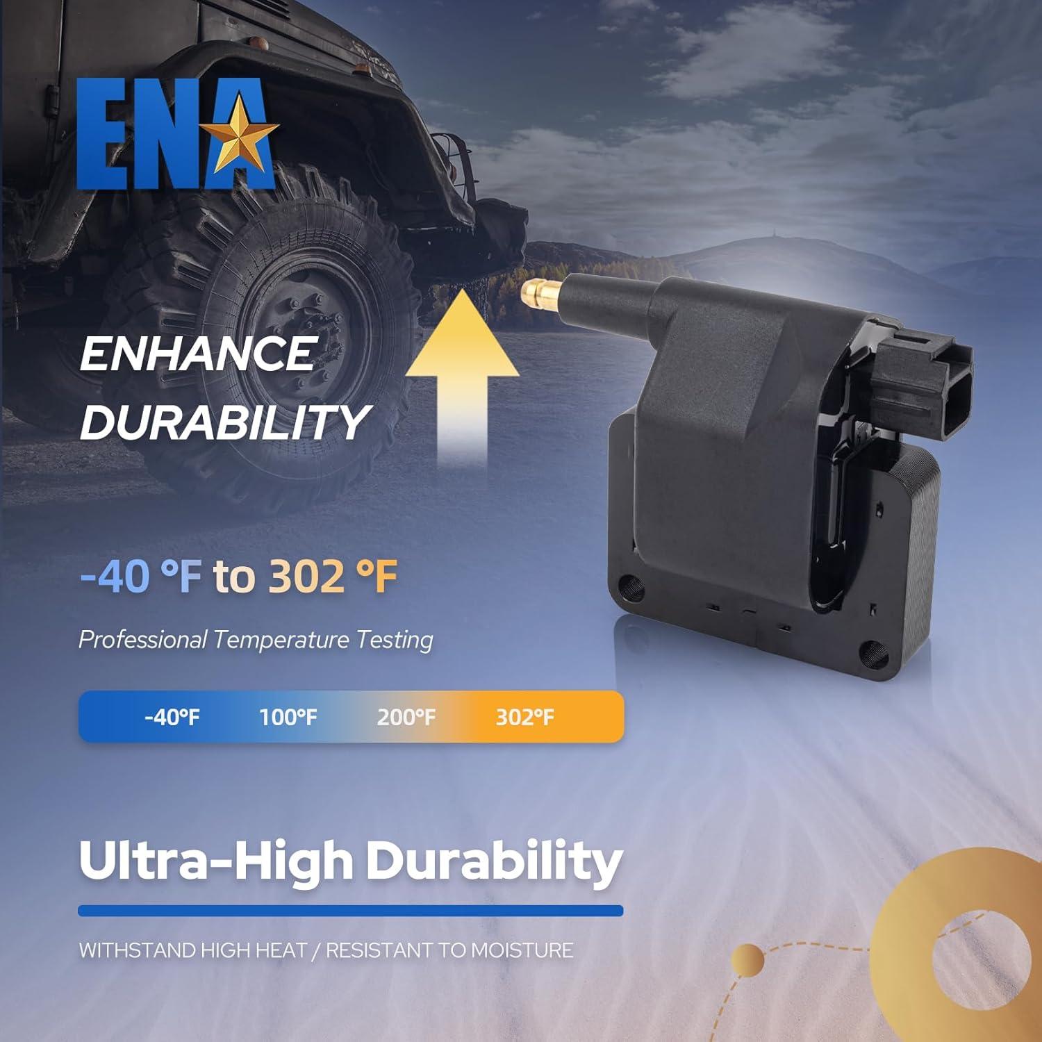 Pack de Bobinas de Encendido ENA C1176 para Dodge Jeep Ram