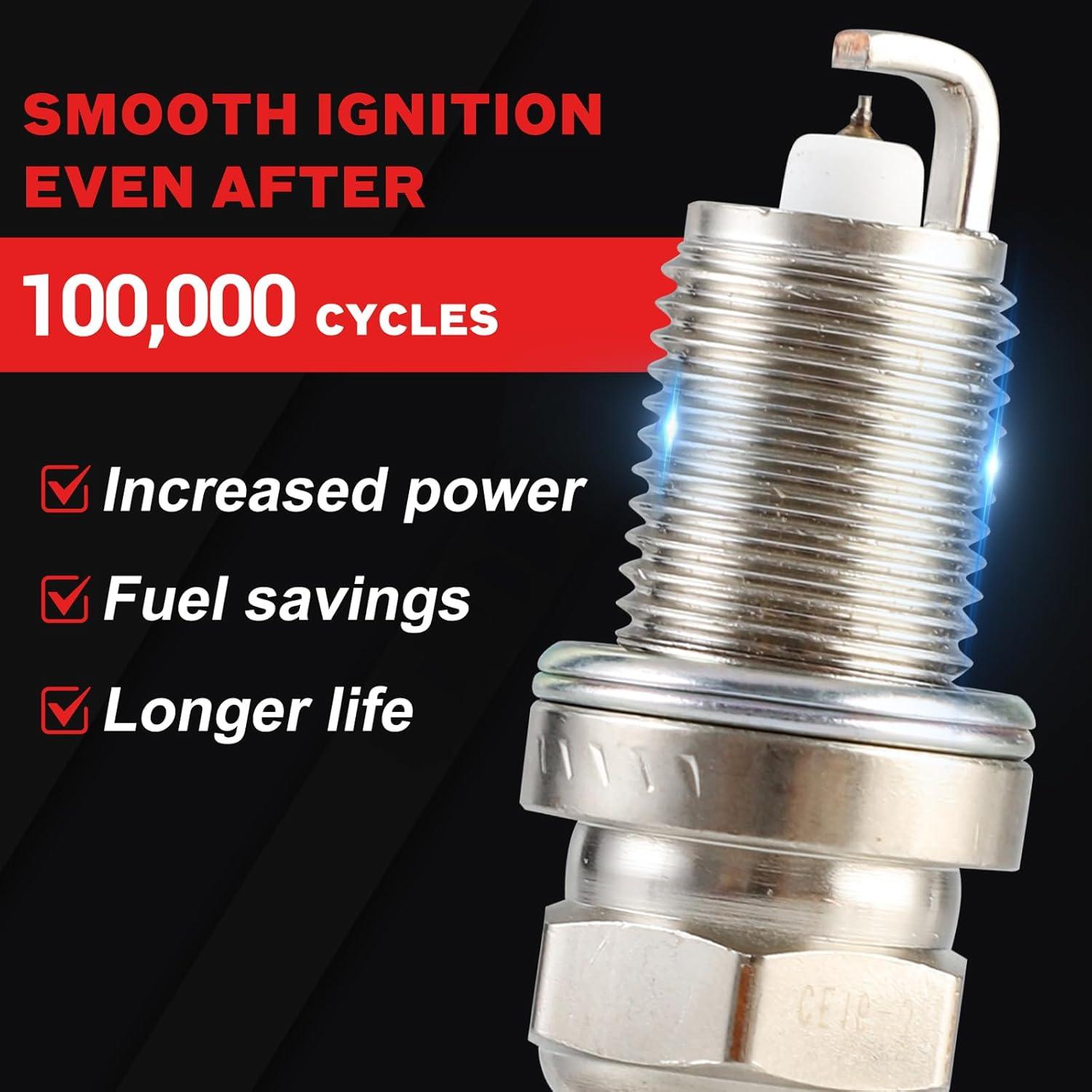 Paquete de 8 Bobinas de Encendido y Bujías Iridio Nextirrer UF270