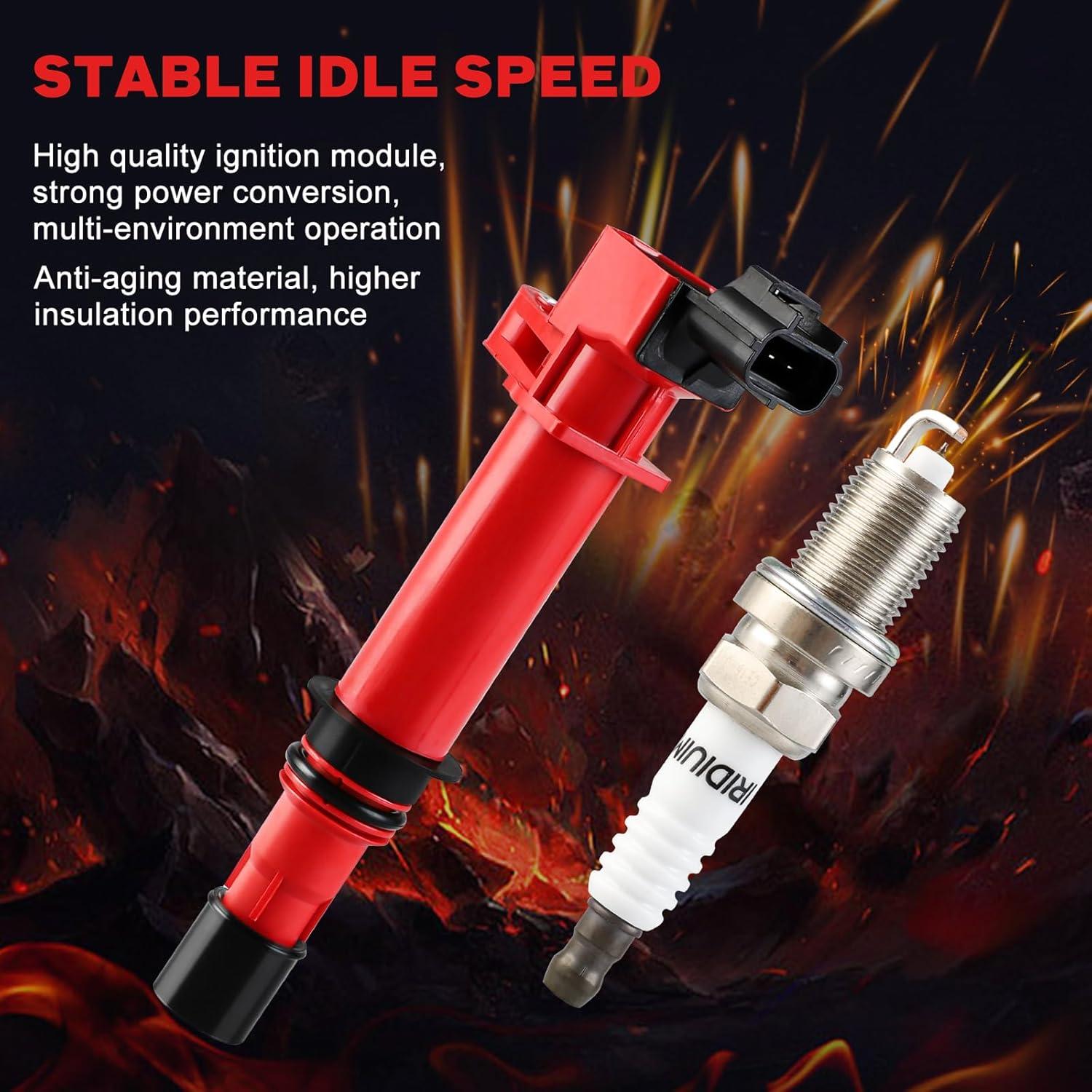 Paquete de 8 Bobinas de Encendido y Bujías Iridio Nextirrer UF270