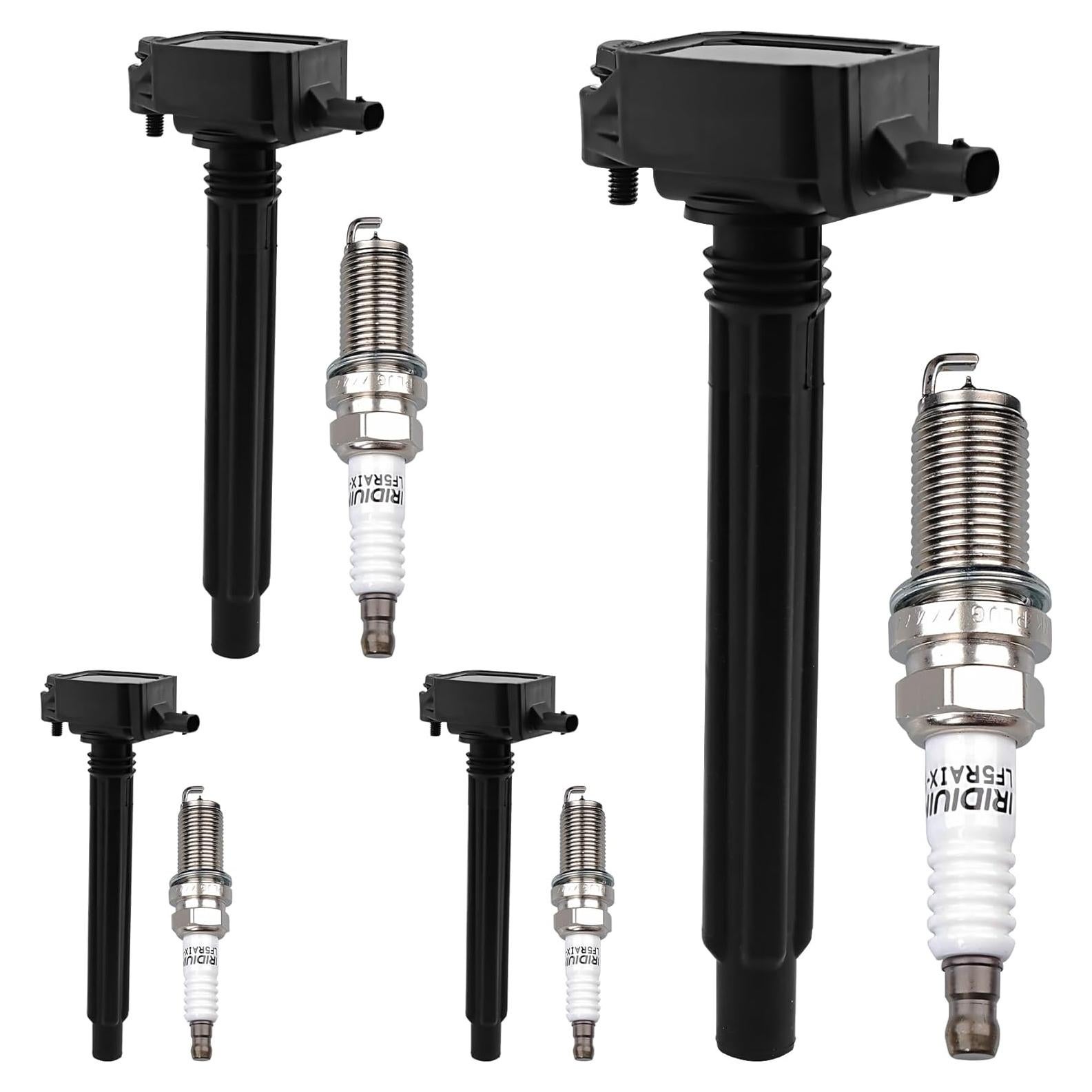 Paquete Bobinas de Encendido HQPASFY UF751 + 4 Bujías Iridio