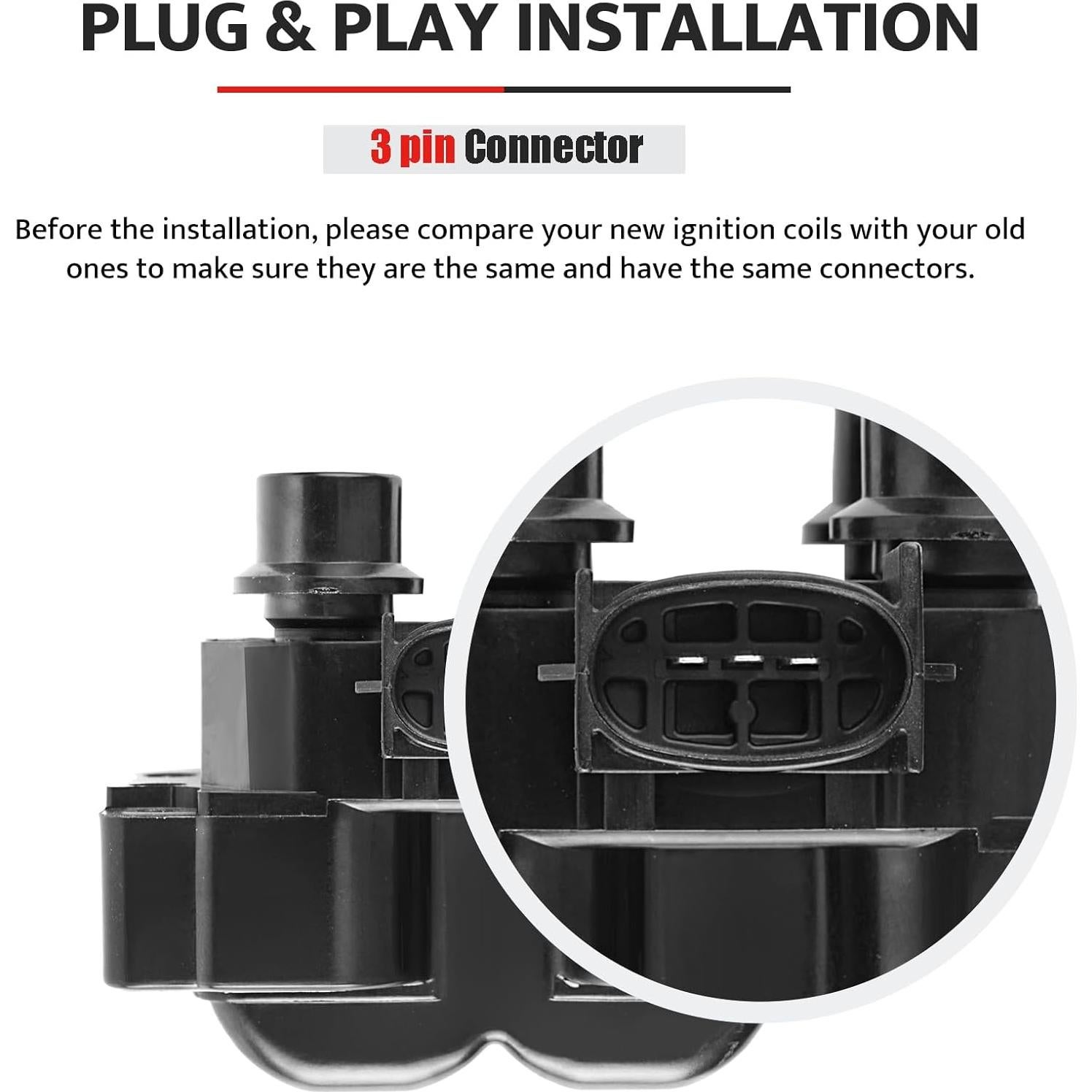 Bobinas de Encendido NPAUTO FD-487 para Ford V8 4.6L 5.0L