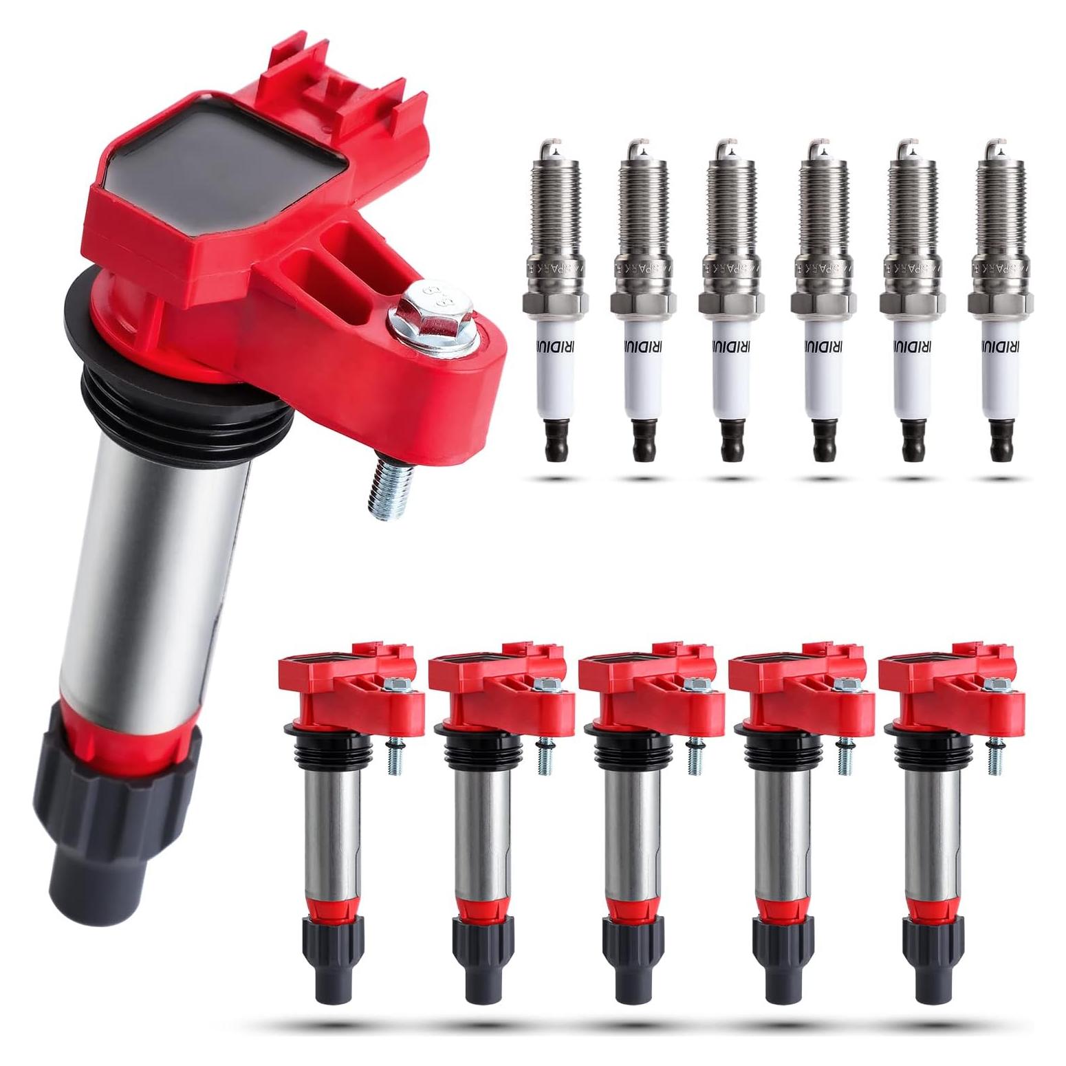 Juego de Bobinas de Encendido Pilida UF569 + Bujías Iridio 41-109