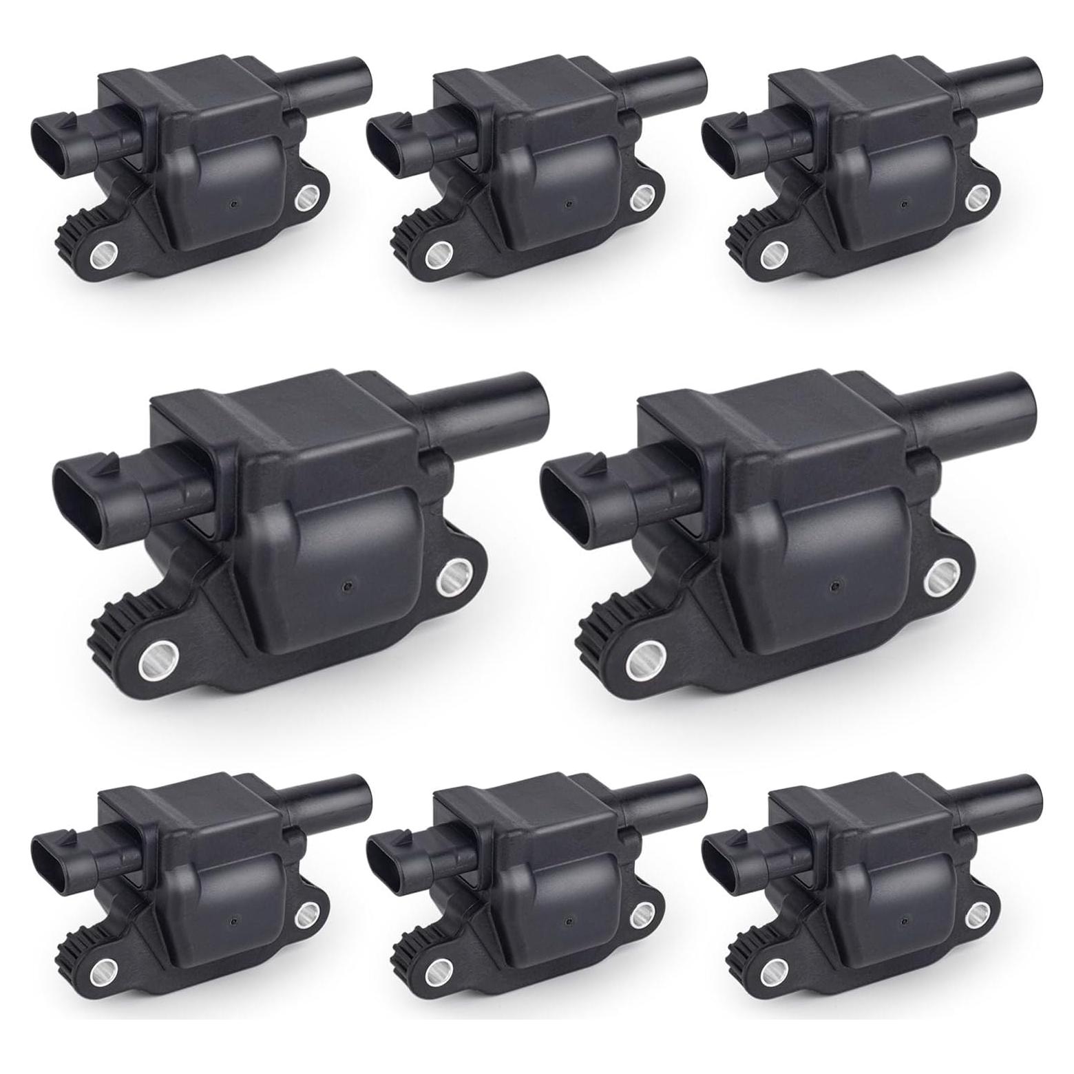 ENA Juego de 8 Bobinas de Encendido Cuadradas para Chevrolet y GMC