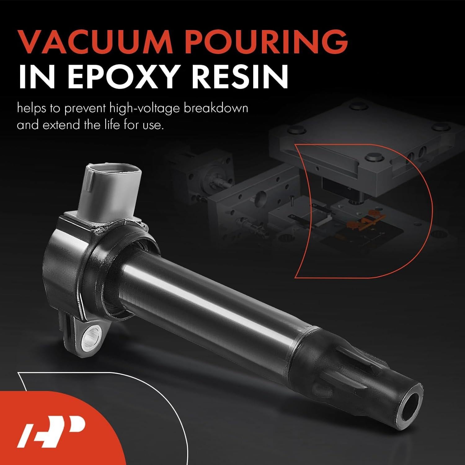 Bobinas de Encendido A-Premium para Mitsubishi Lancer 2008-2015 - Juego de 4