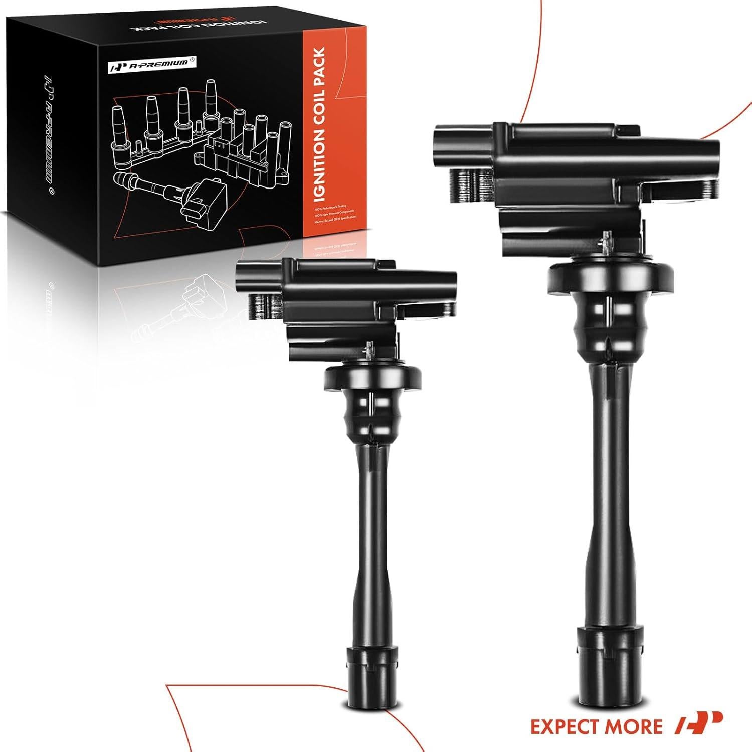 Bobinas de Encendido A-Premium para Chrysler Dodge Mitsubishi 2 Pcs