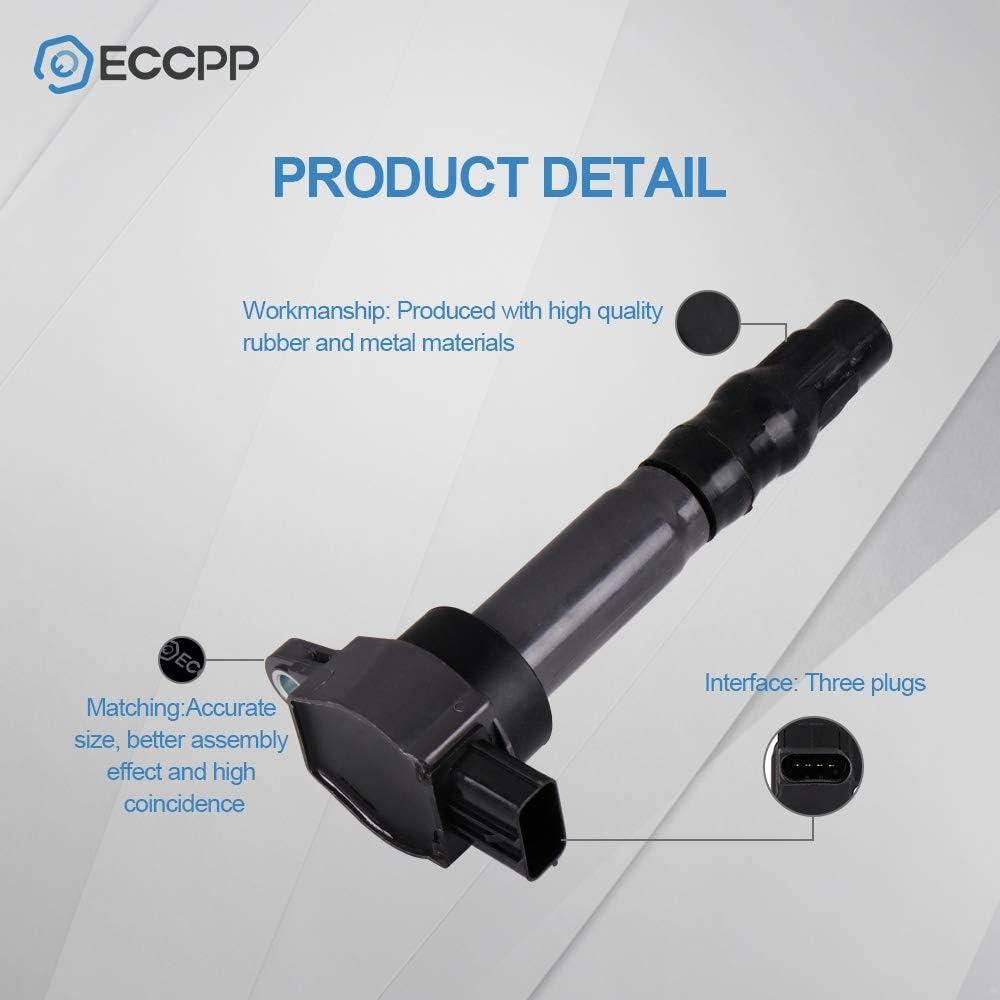 Bobinas de Encendido ECCPP UF532 para Mitsubishi 2004-2012 (4 Pcs)