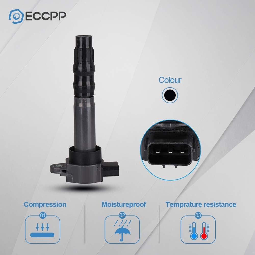 Bobinas de Encendido ECCPP UF532 para Mitsubishi 2004-2012 (4 Pcs)