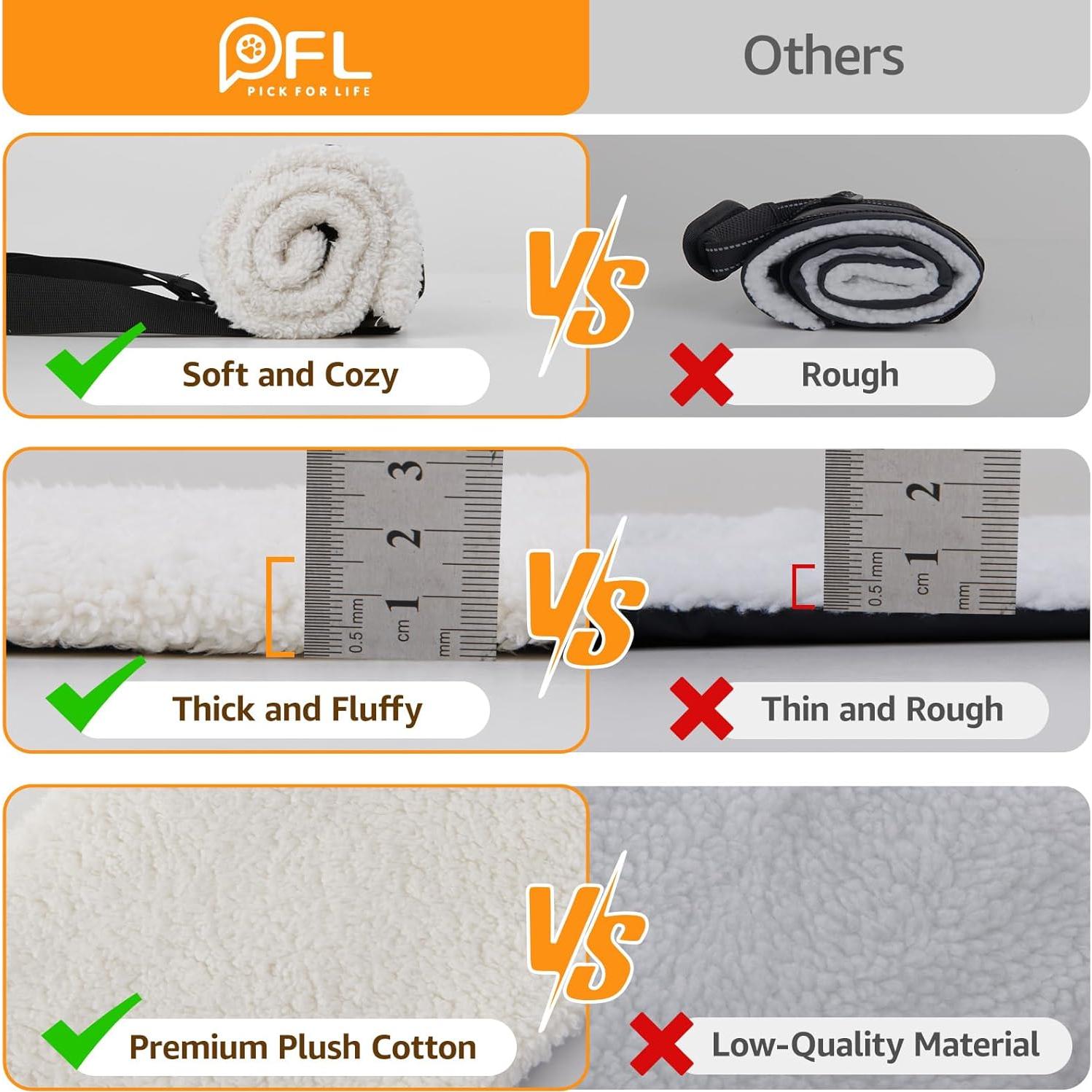 Arnés Elevador para Perros PICK FOR LIFE Grande Negro