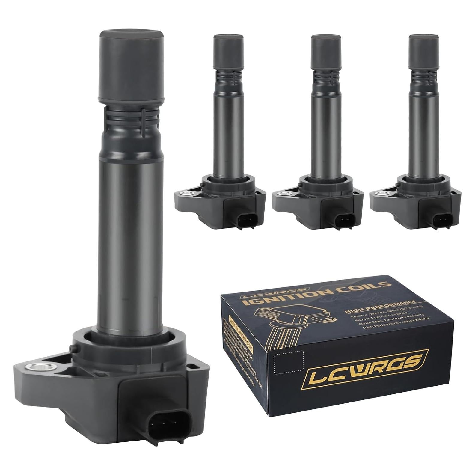 Juego de 4 Bobinas de Encendido LCWRGS para Honda Civic 1.8L 2006-2011