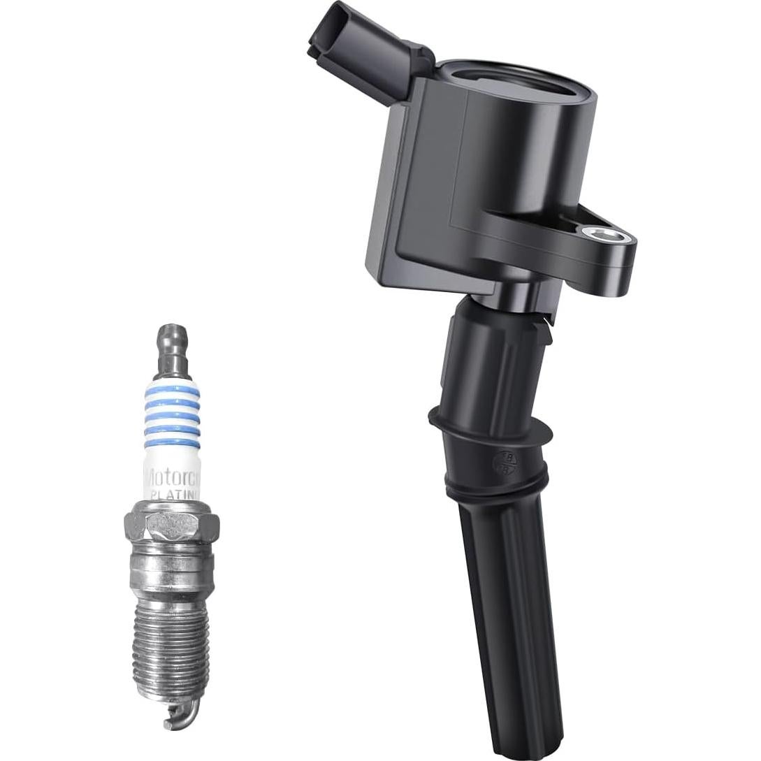 Juego de 8 Bobinas de Encendido MAS DG508 y Bujías Motorcraft SP493