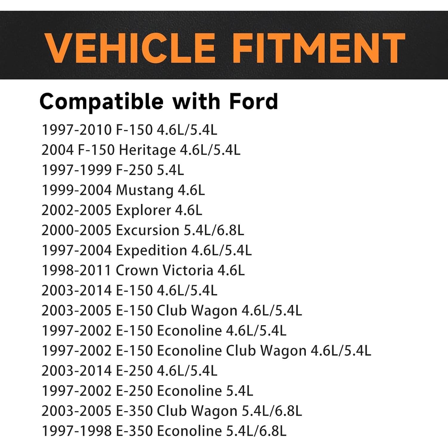 Paquete de 8 bobinas de encendido Motorevo DG508 para Ford