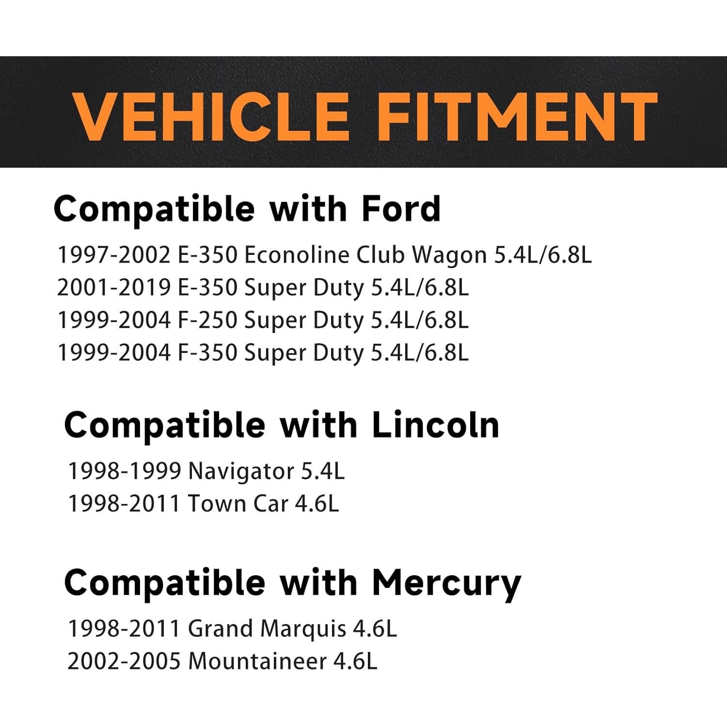 Paquete de 8 bobinas de encendido Motorevo DG508 para Ford