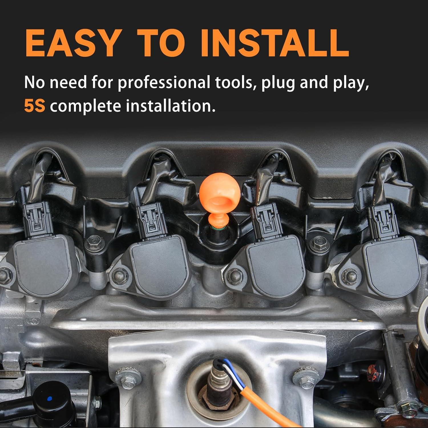 Paquete de 8 bobinas de encendido Motorevo DG508 para Ford