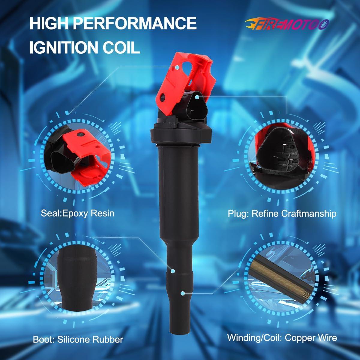 Bobinas de Encendido FIREMOTOO UF592 para BMW 325Ci 330Ci