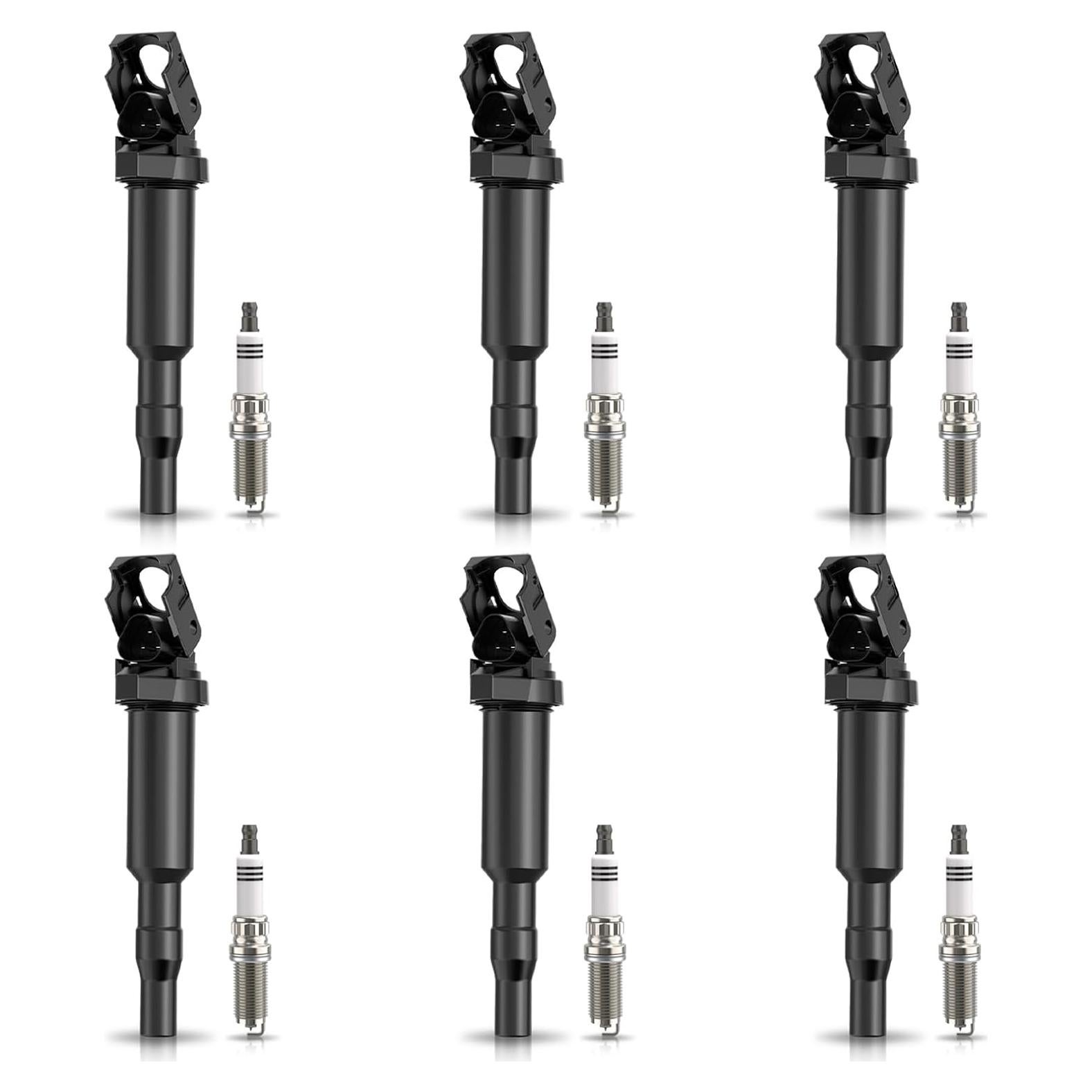 Juego de 6 Bobinas de Encendido y Bujías Platino Vertiwell