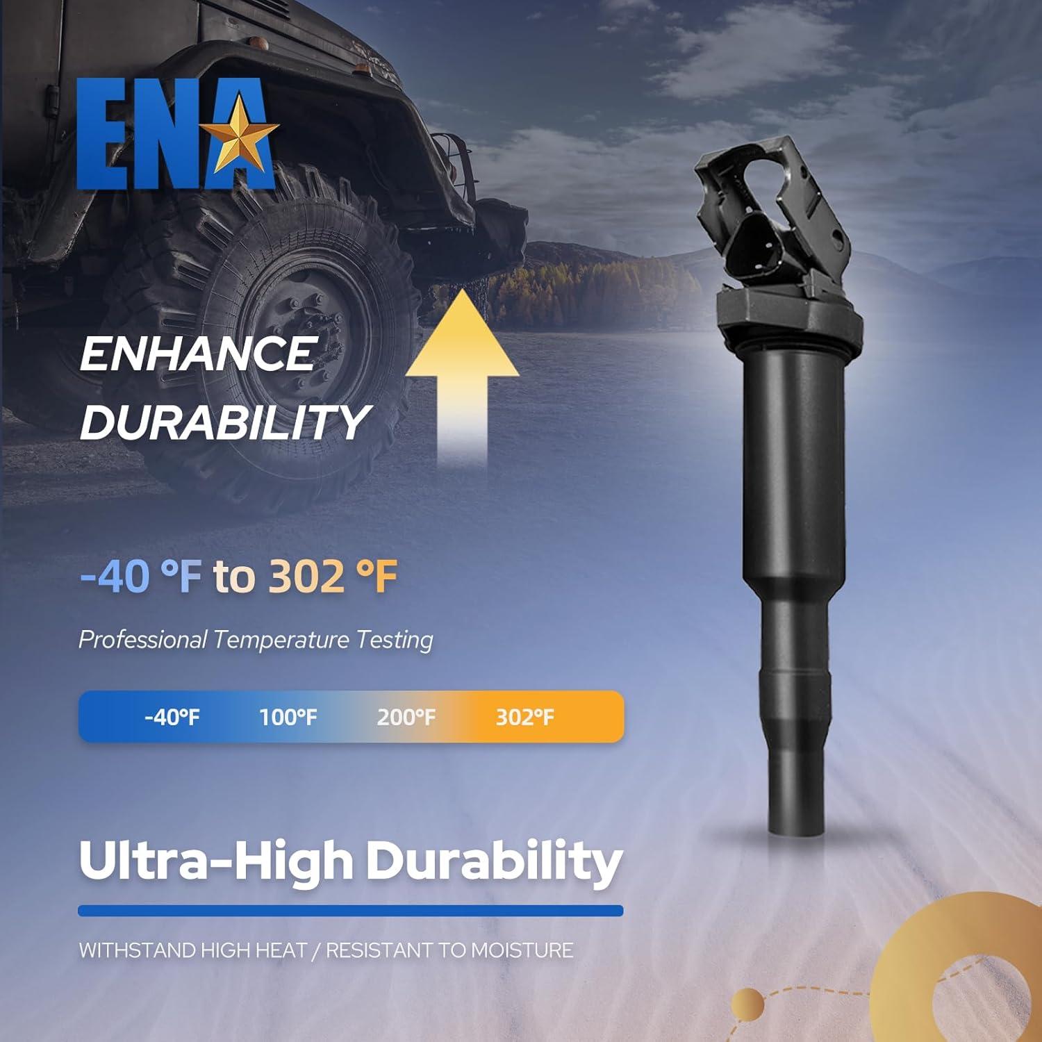 Juego de 6 Bobinas de Encendido ENA para BMW 128i 135i 335i