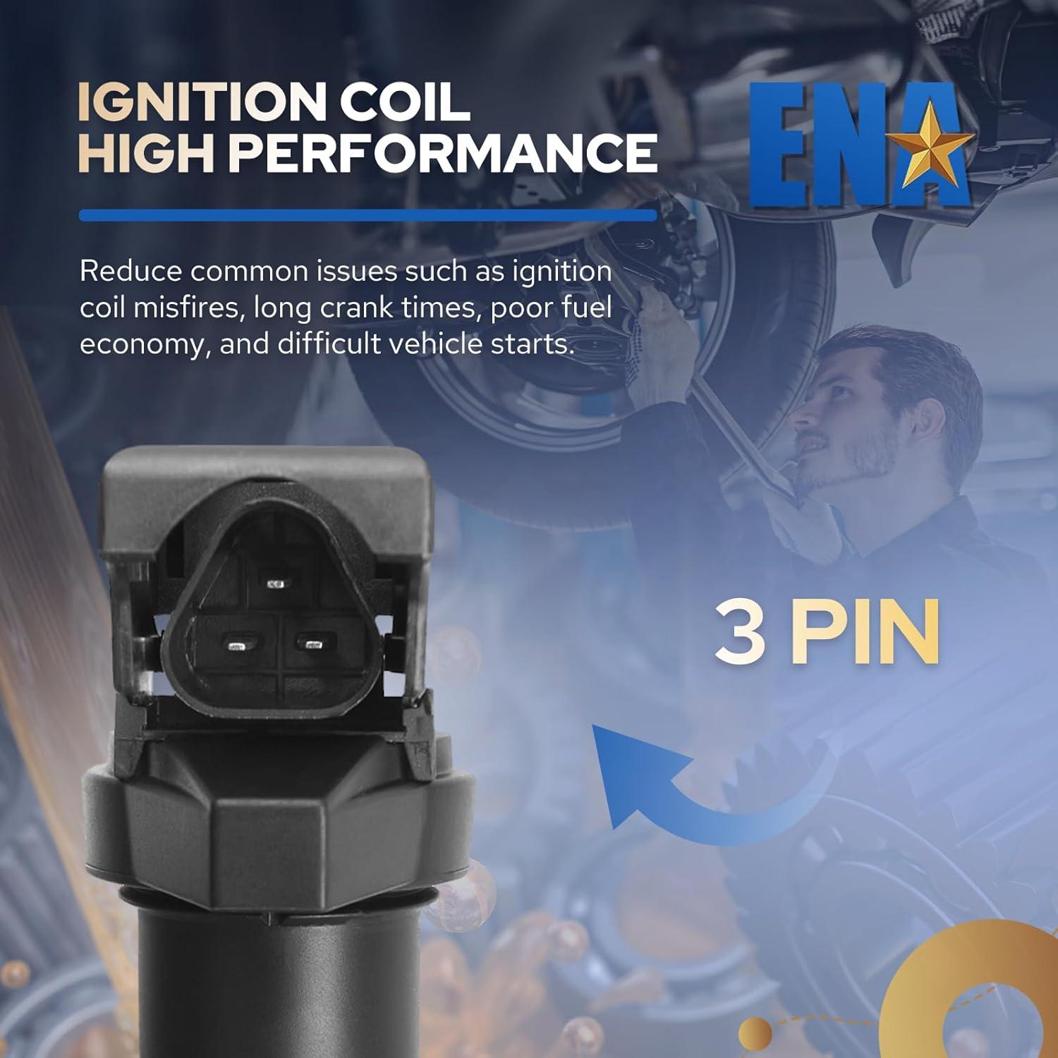 Juego de 6 Bobinas de Encendido ENA para BMW 128i 135i 335i