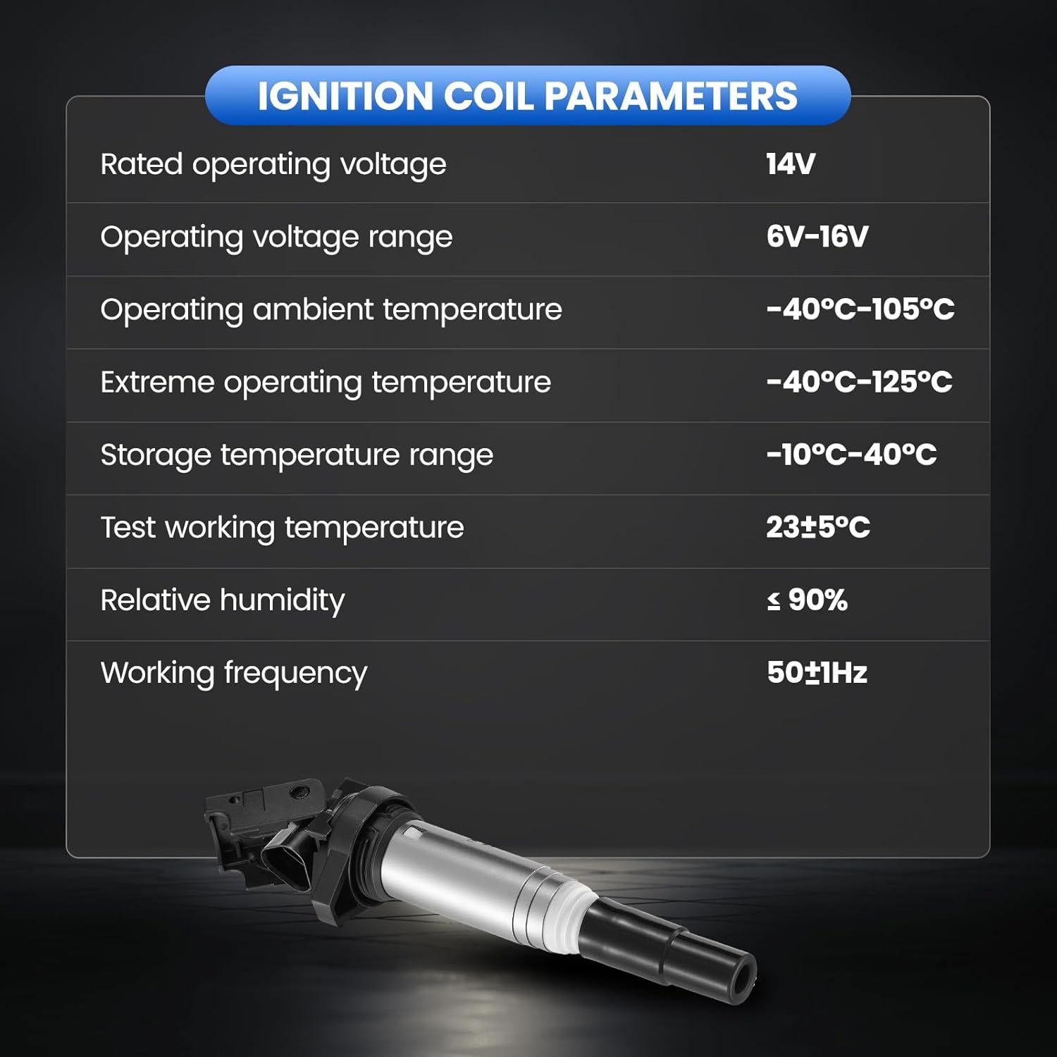 Paquete de 6 Bobinas de Encendido SYKRSS UF571 para BMW