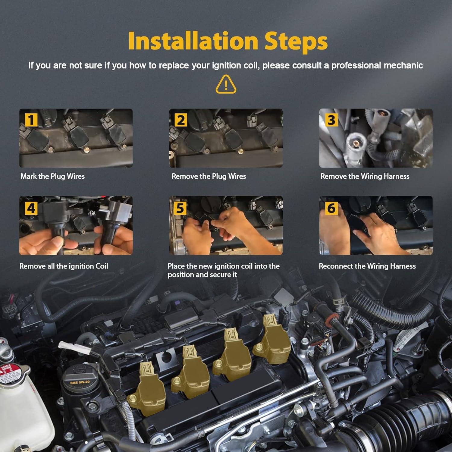 Bobinas de Encendido OCPTY UF634 para Suzuki Swift 1.5L 2007-2011