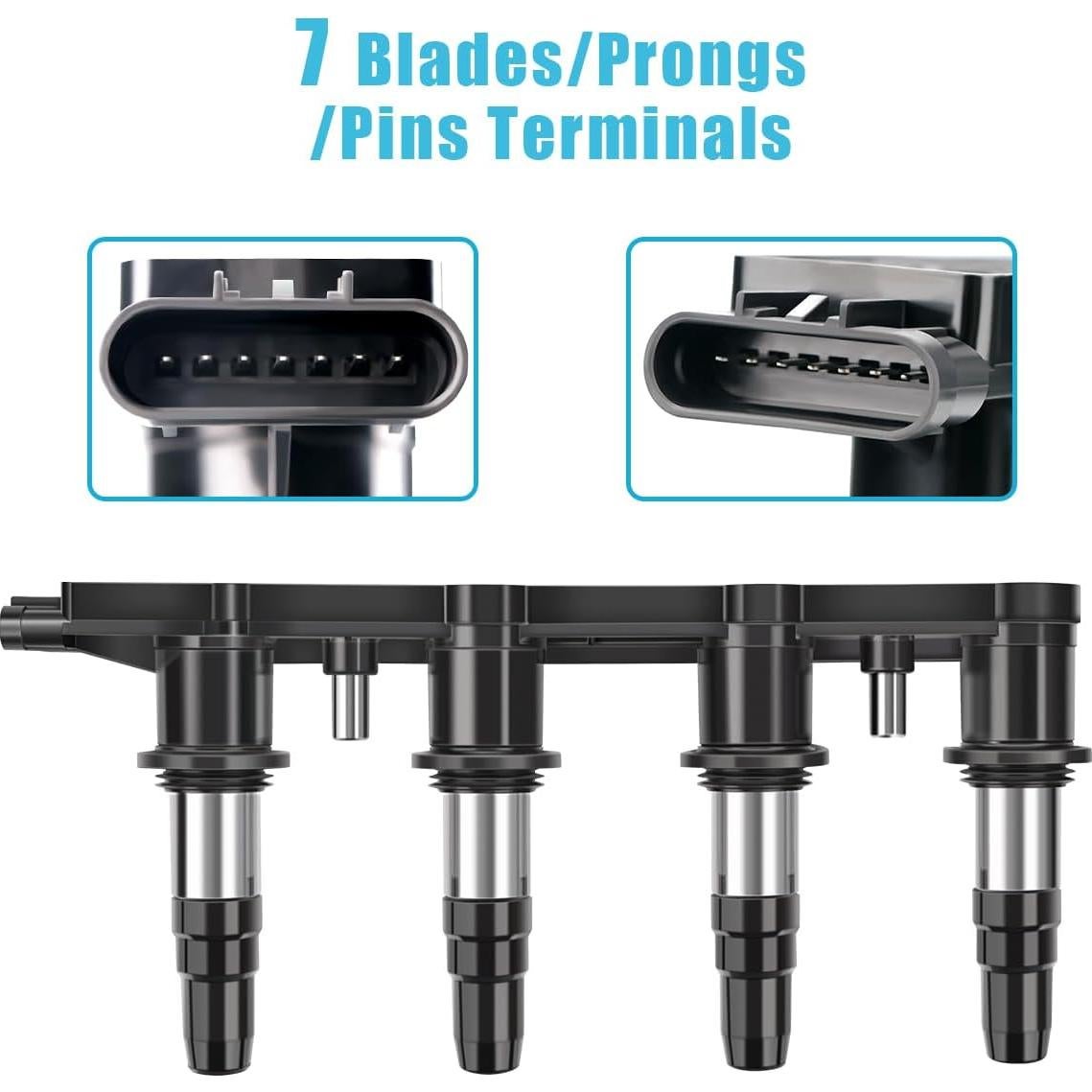 Bobina de Encendido MAS UF620 Compatible Chevrolet Pontiac 2007-2018