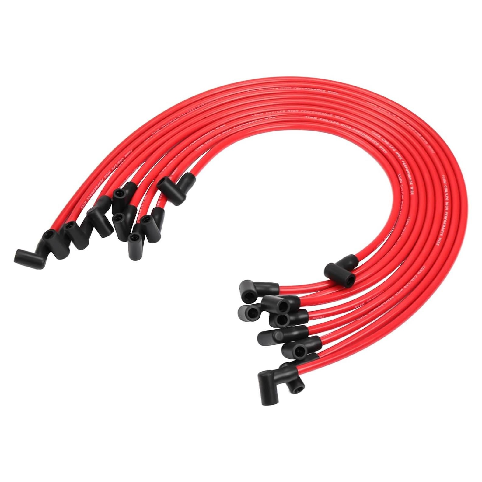 Juego de Cables de Bujía GEARCESS 10.5mm HEI para Chevy V8