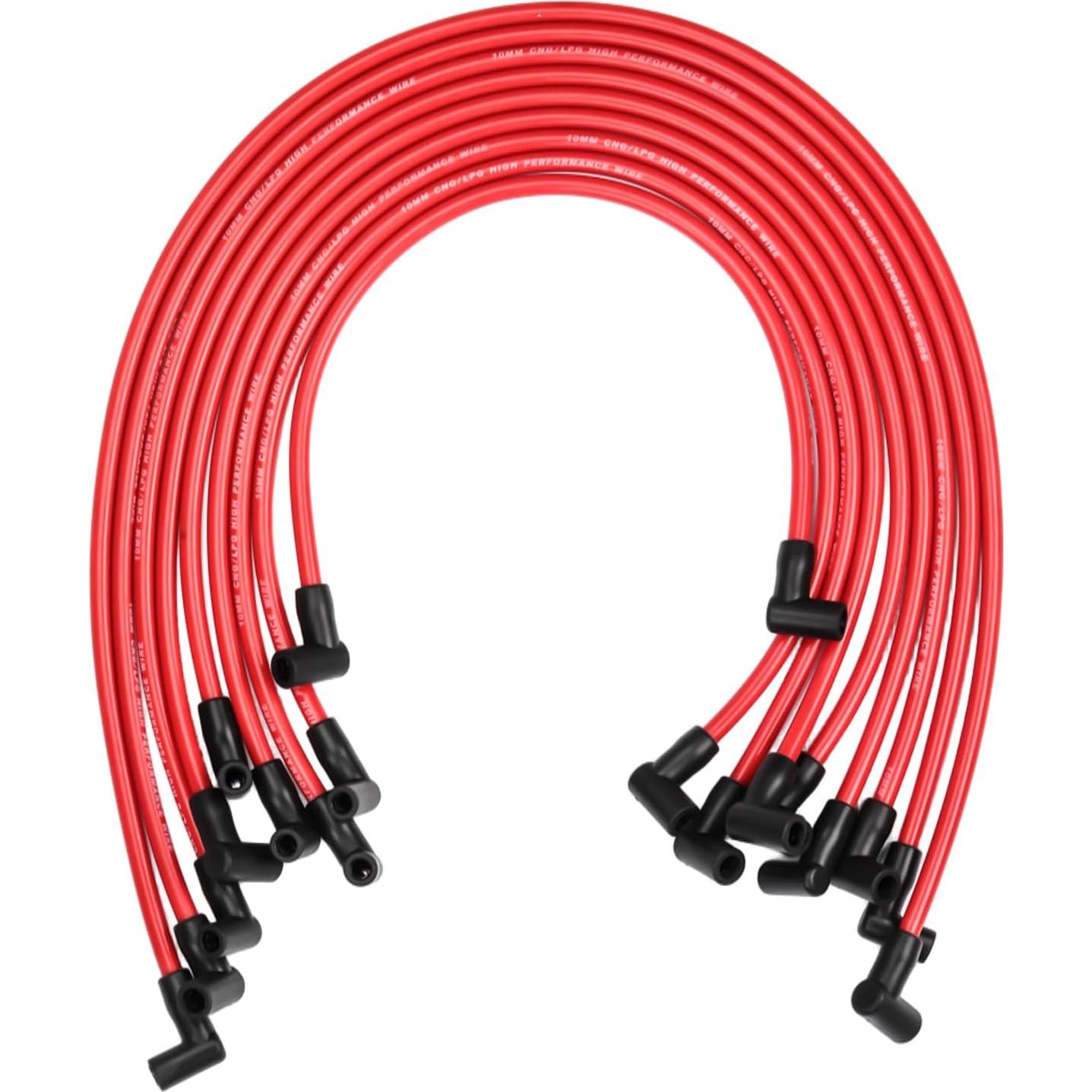 Juego de Cables de Bujía GEARCESS 10.5mm HEI para Chevy V8