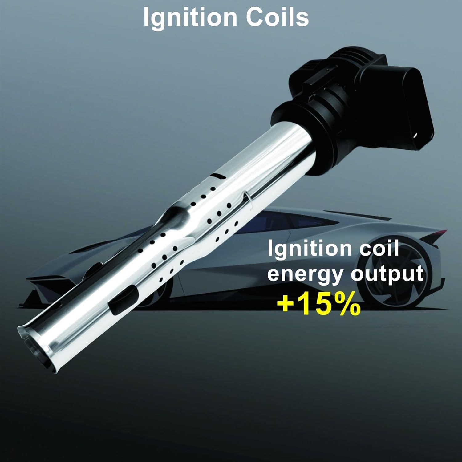 Juego de 4 Bobinas de Encendido y Bujías APDLFSC UF575