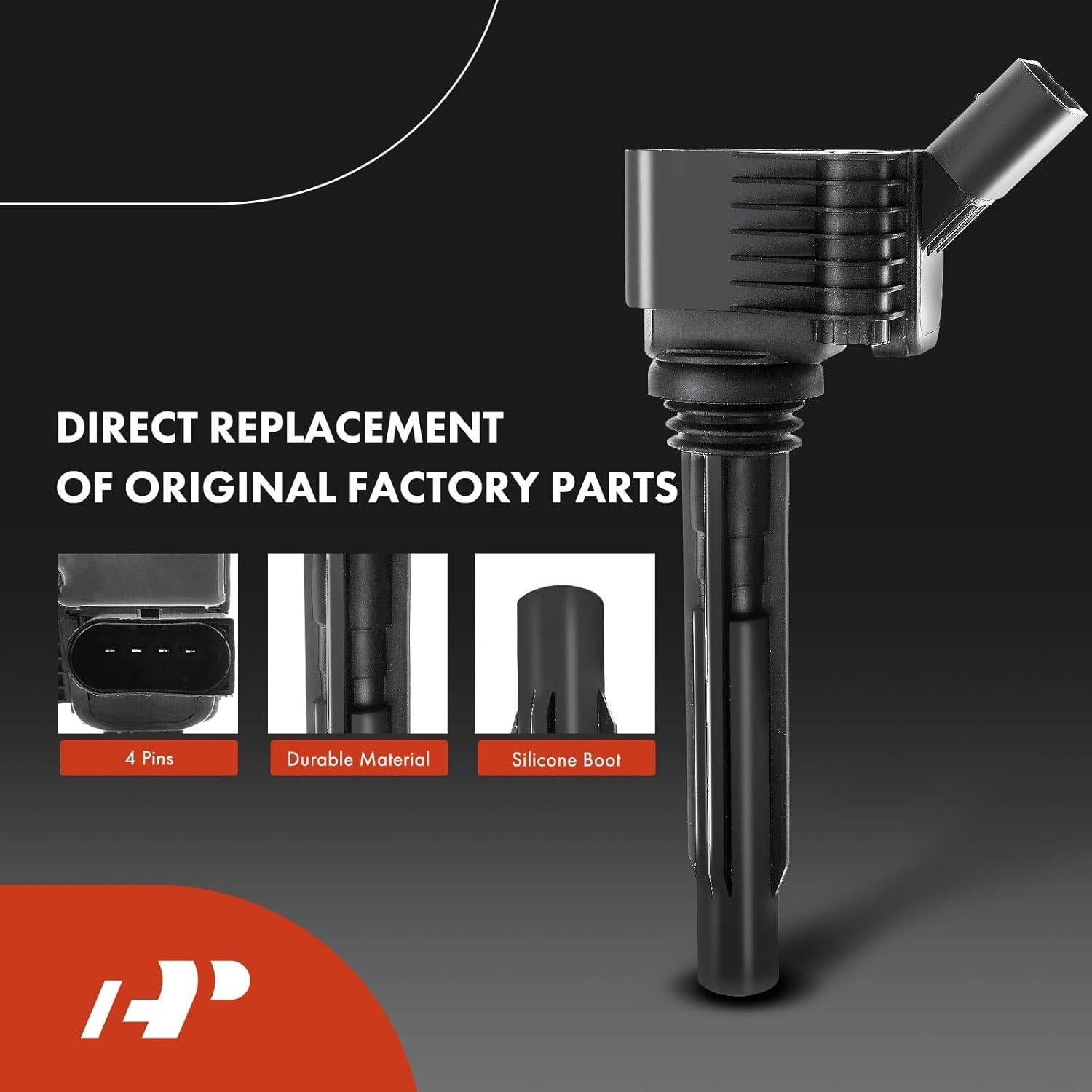 Kit A-Premium de 4 Bobinas de Encendido y Bujías Iridio VW/Audi