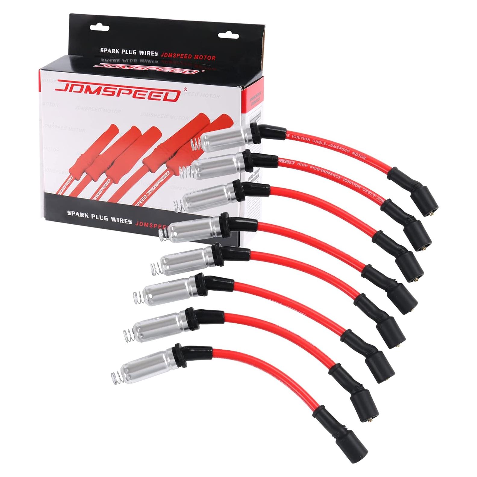 Bujía Cable de Encendido JDMSPEED 10.2mm para Chevy GMC V8